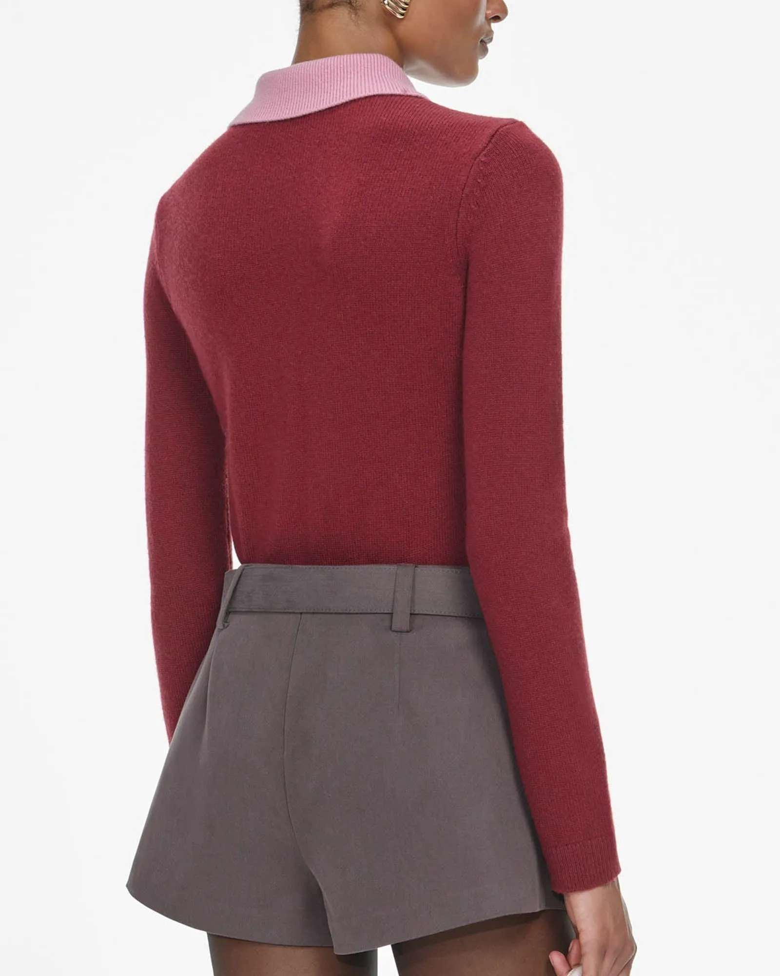 Contrast Collar Top sold by TNT Fashion product image thumbnail 3