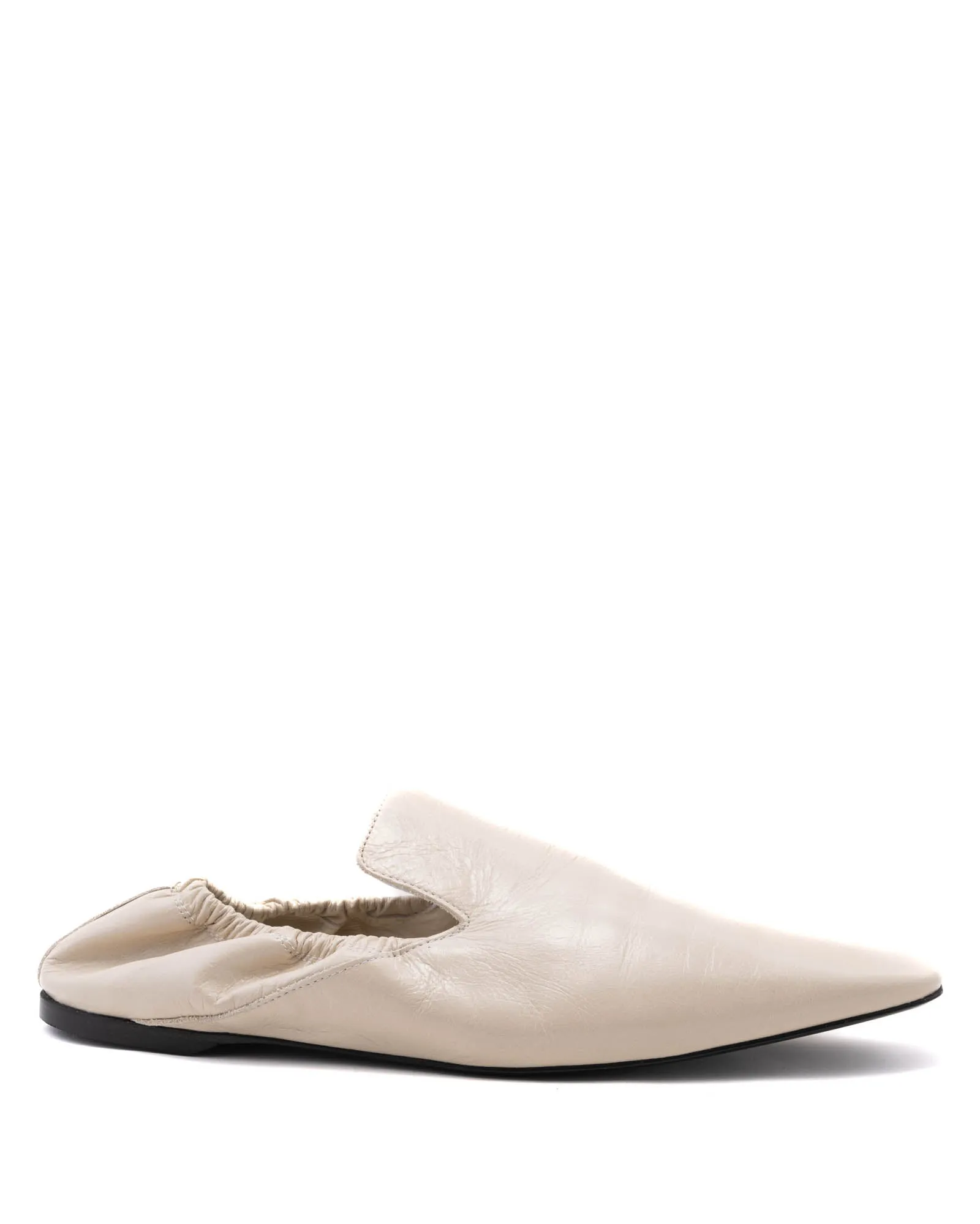 Elastic-Back Leather Loafers sold by TNT Fashion
