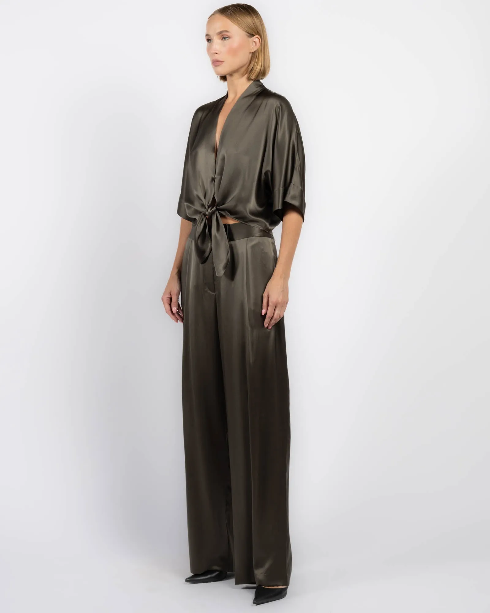 Dolman Tie Blouse sold by TNT Fashion product image thumbnail 4