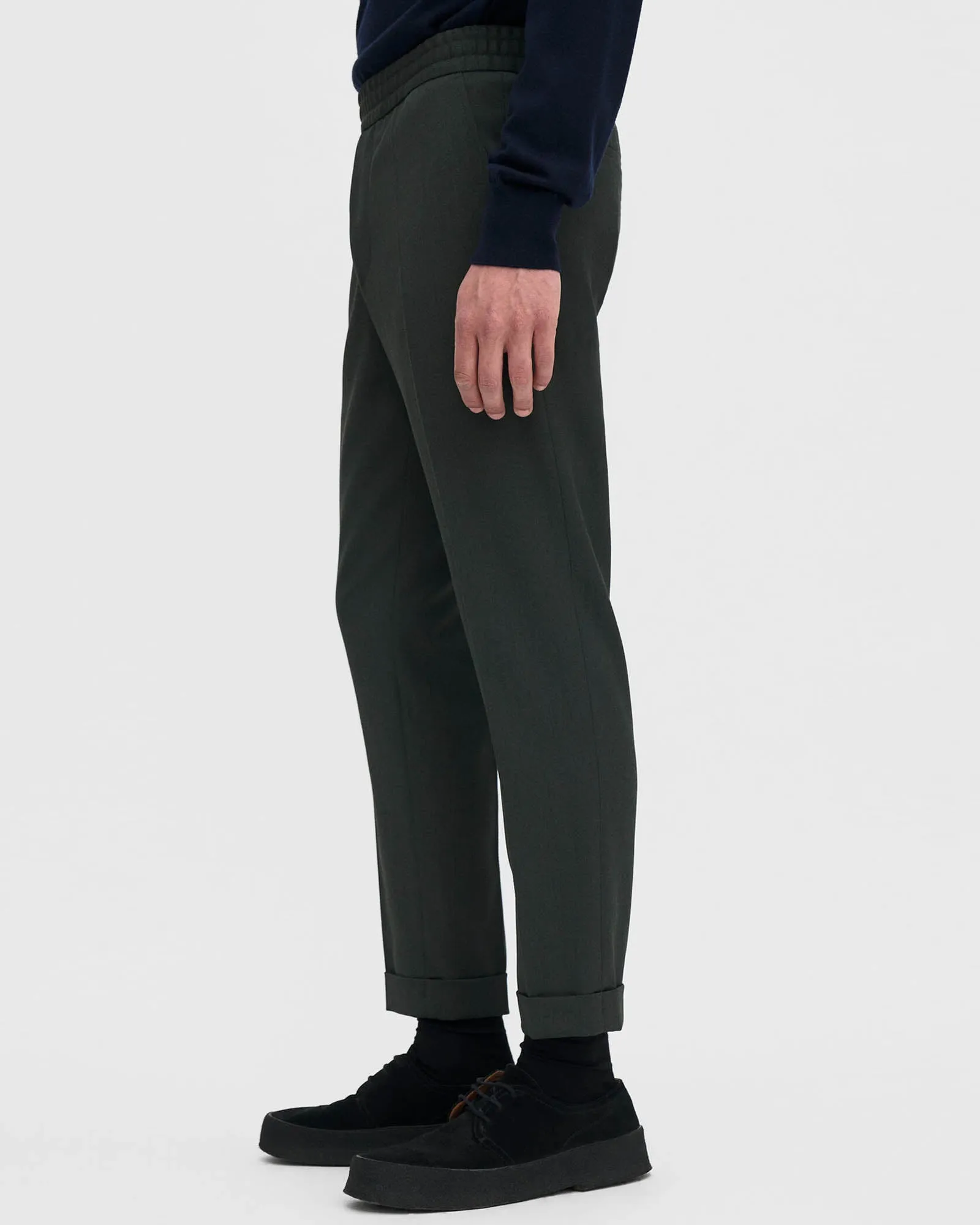 Terry Crop Trousers sold by TNT Fashion product image thumbnail 4