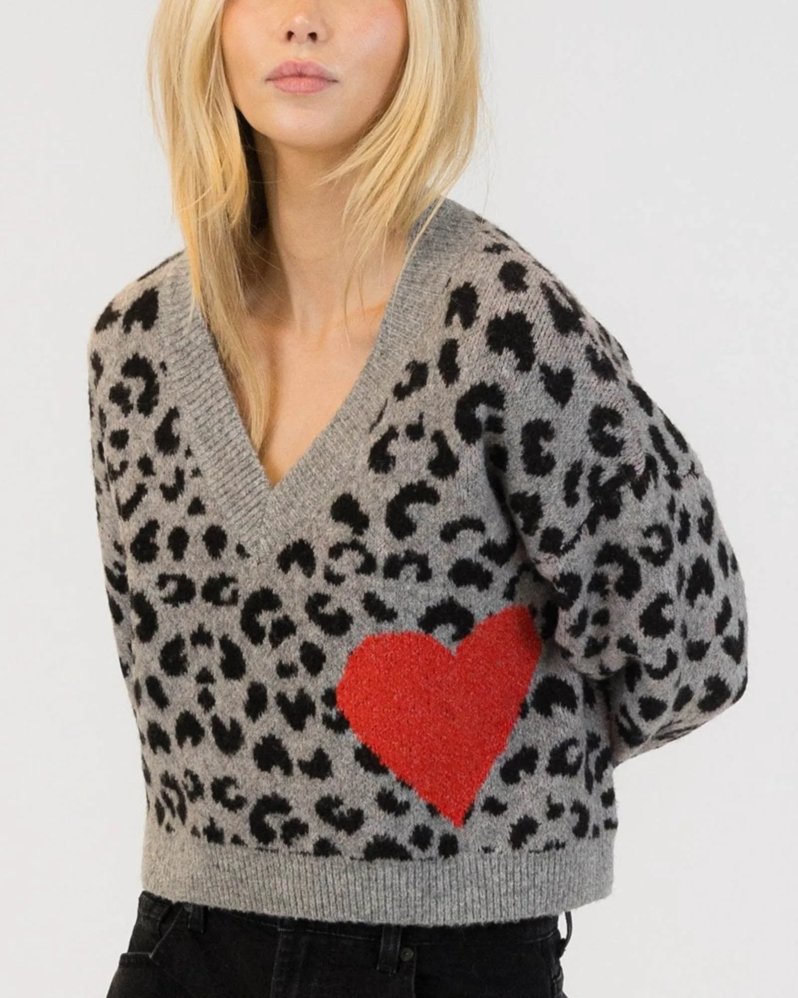 Etta Animal Sweater sold by TNT Fashion