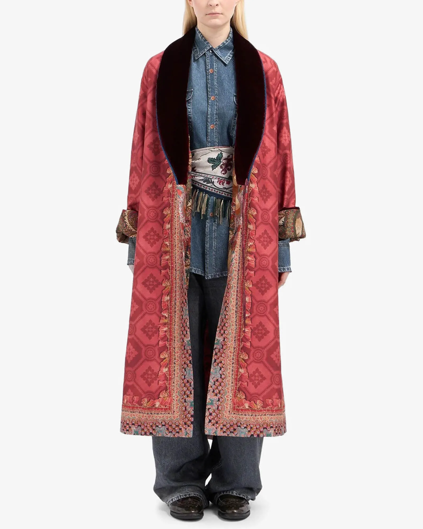 Denim Printed Pants sold by TNT Fashion product image thumbnail 2