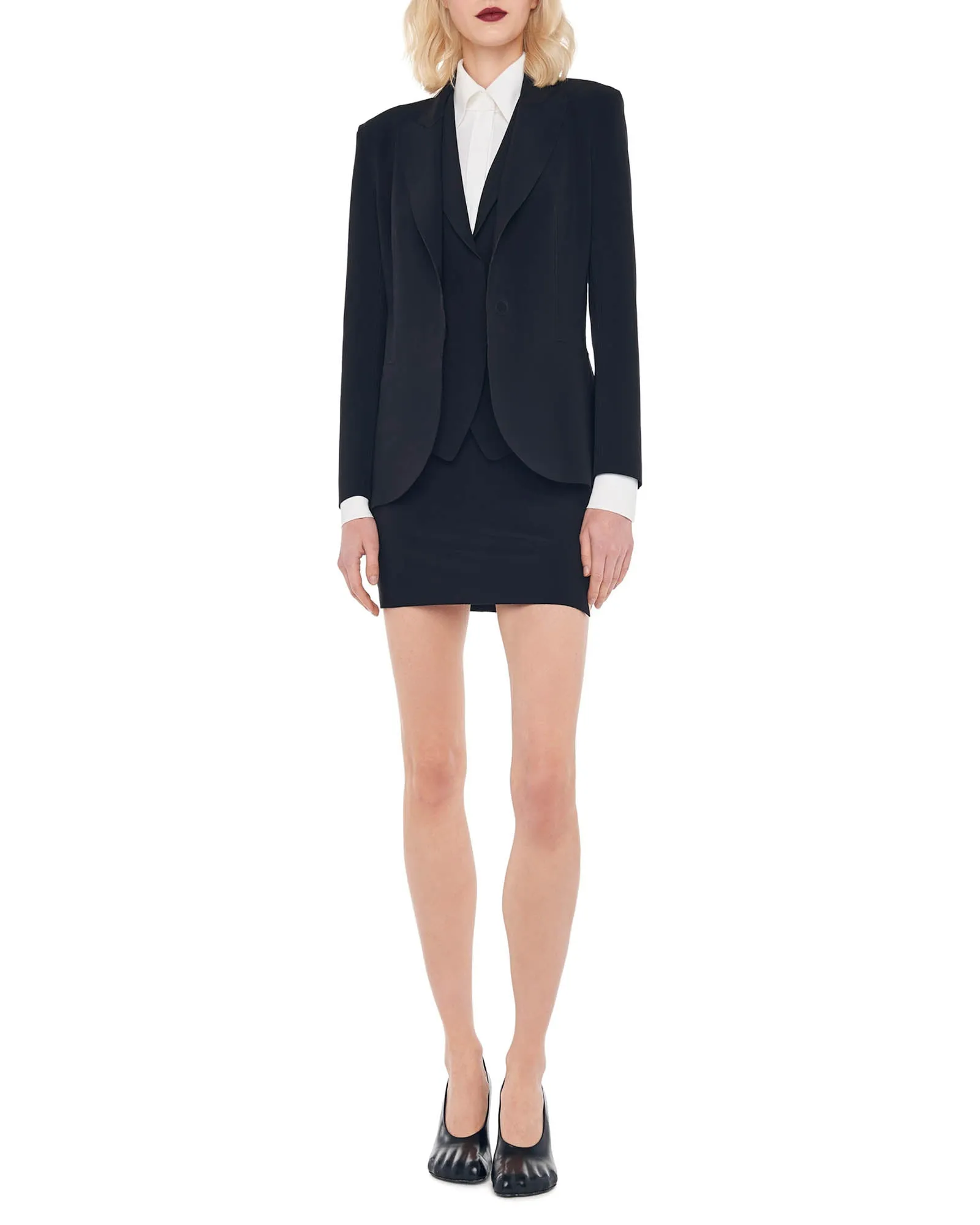 Side Slit Mini Skirt sold by TNT Fashion product image thumbnail 2