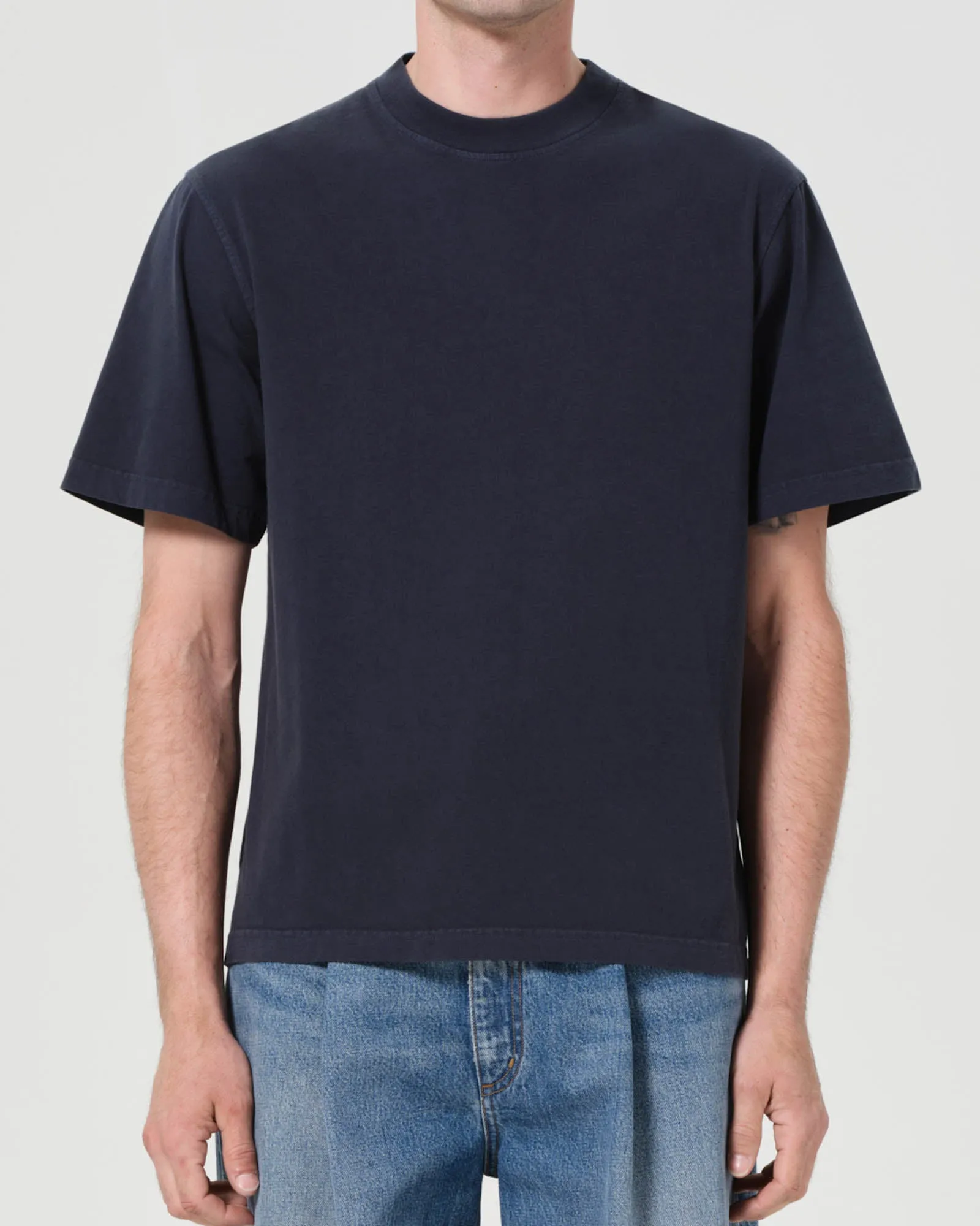 Asha Mock Neck Tee sold by TNT Fashion