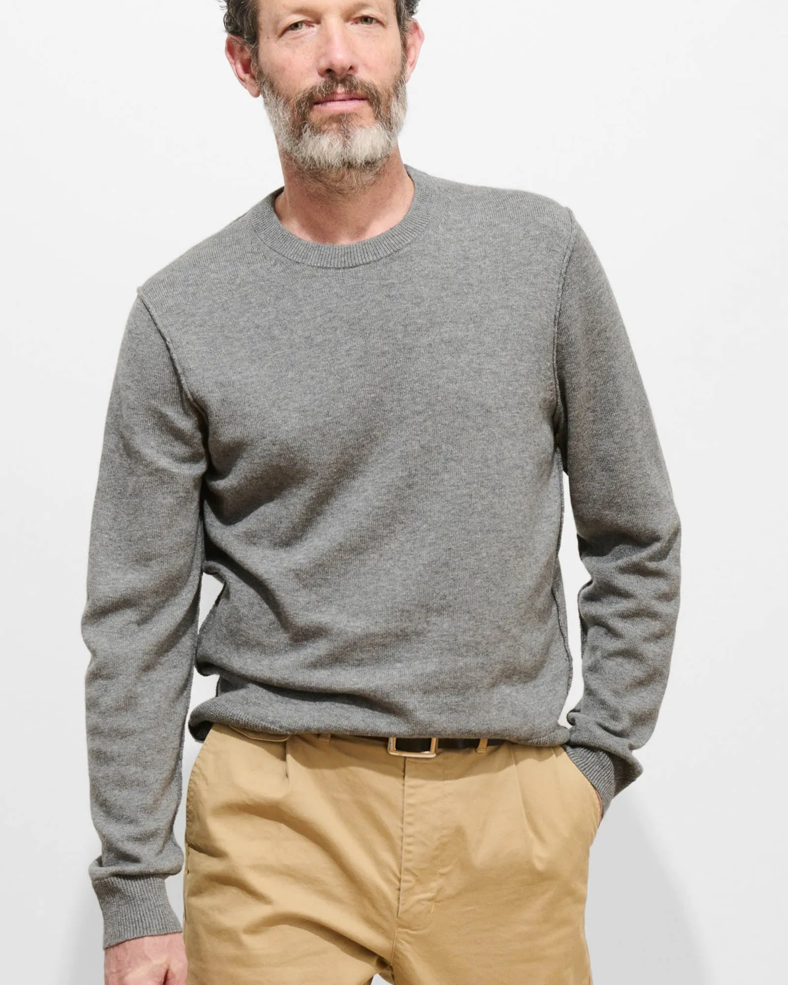 Reverse Seam Crewneck sold by TNT Fashion