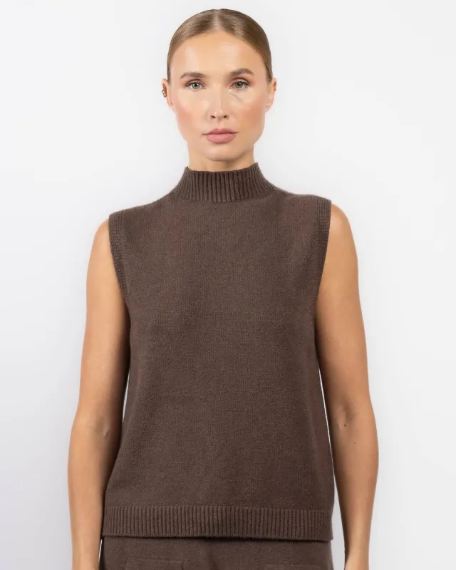 Sleeveless Turtleneck Sweater sold by TNT Fashion