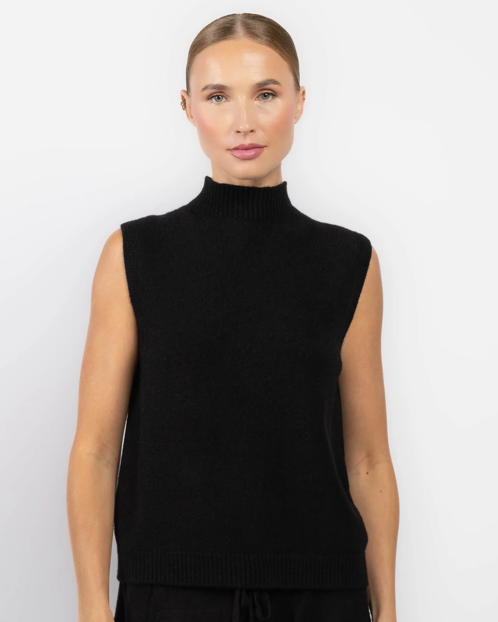 Sleeveless Turtleneck Sweater sold by TNT Fashion
