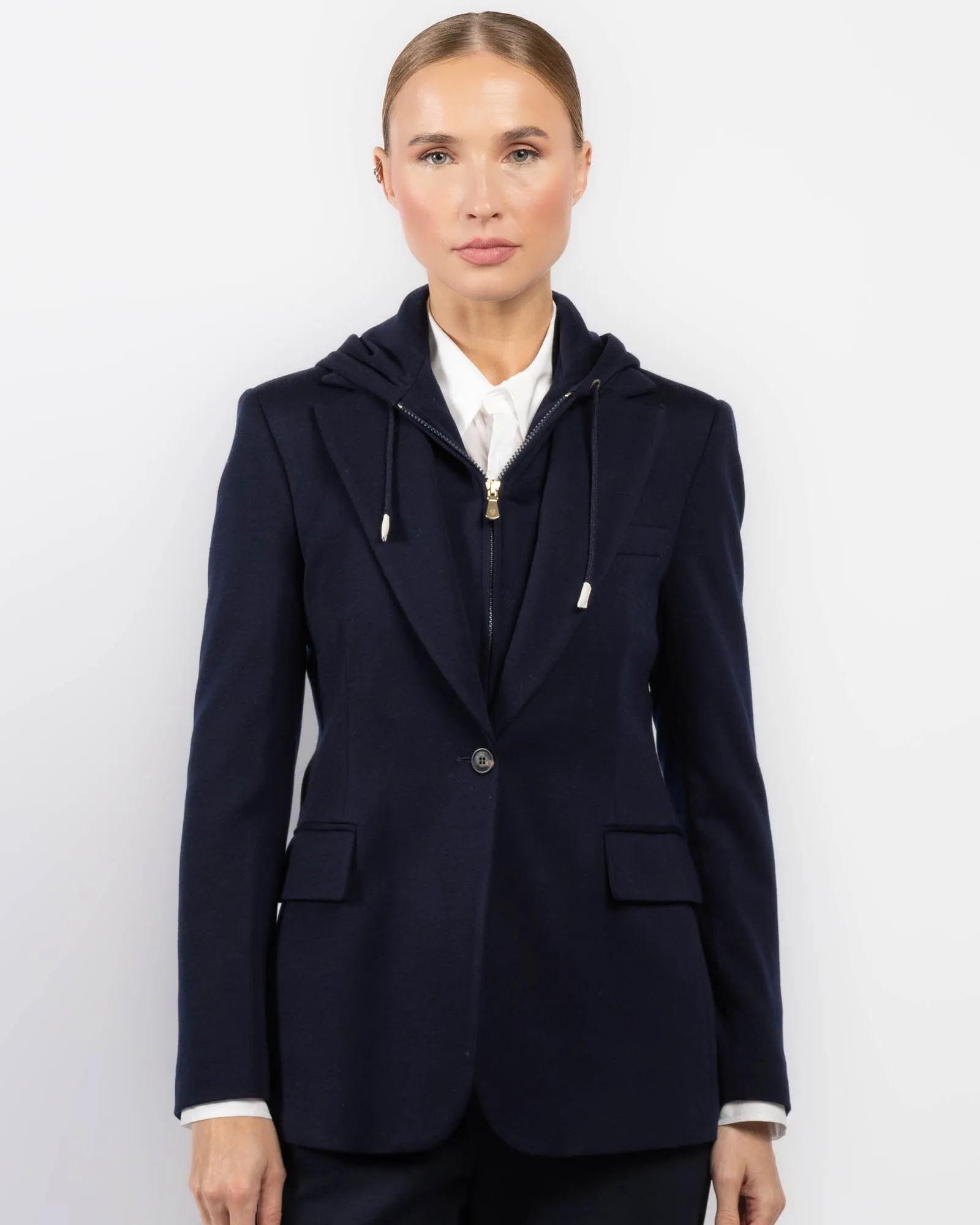 Blazer With Hooded Bib sold by TNT Fashion