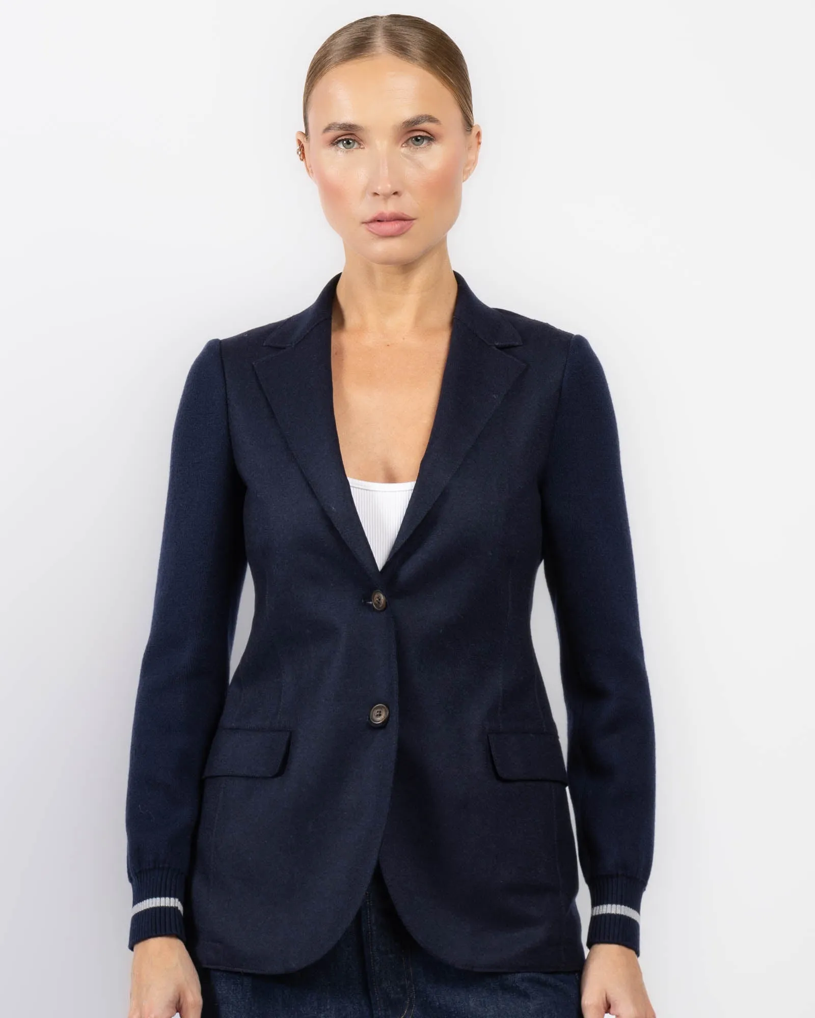 Hooded Single Breasted Blazer sold by TNT Fashion product image thumbnail 4