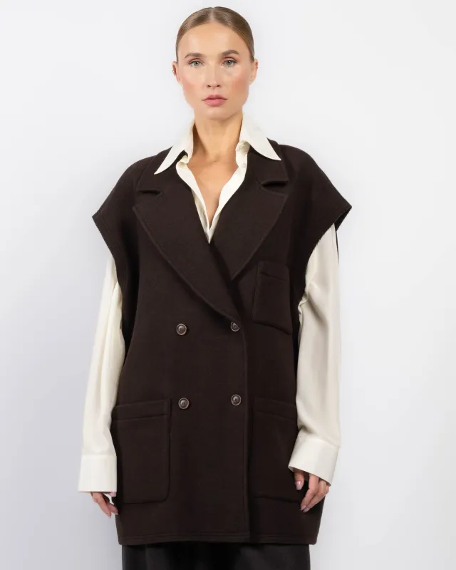 Double-Breasted Wool Vest sold by TNT Fashion