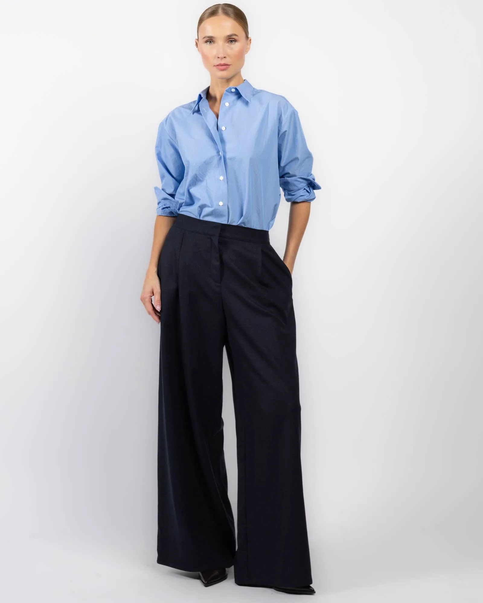 Flannel Wool Trousers sold by TNT Fashion product image thumbnail 2