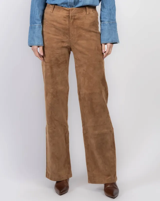 Marina Stretch Suede Pants sold by TNT Fashion