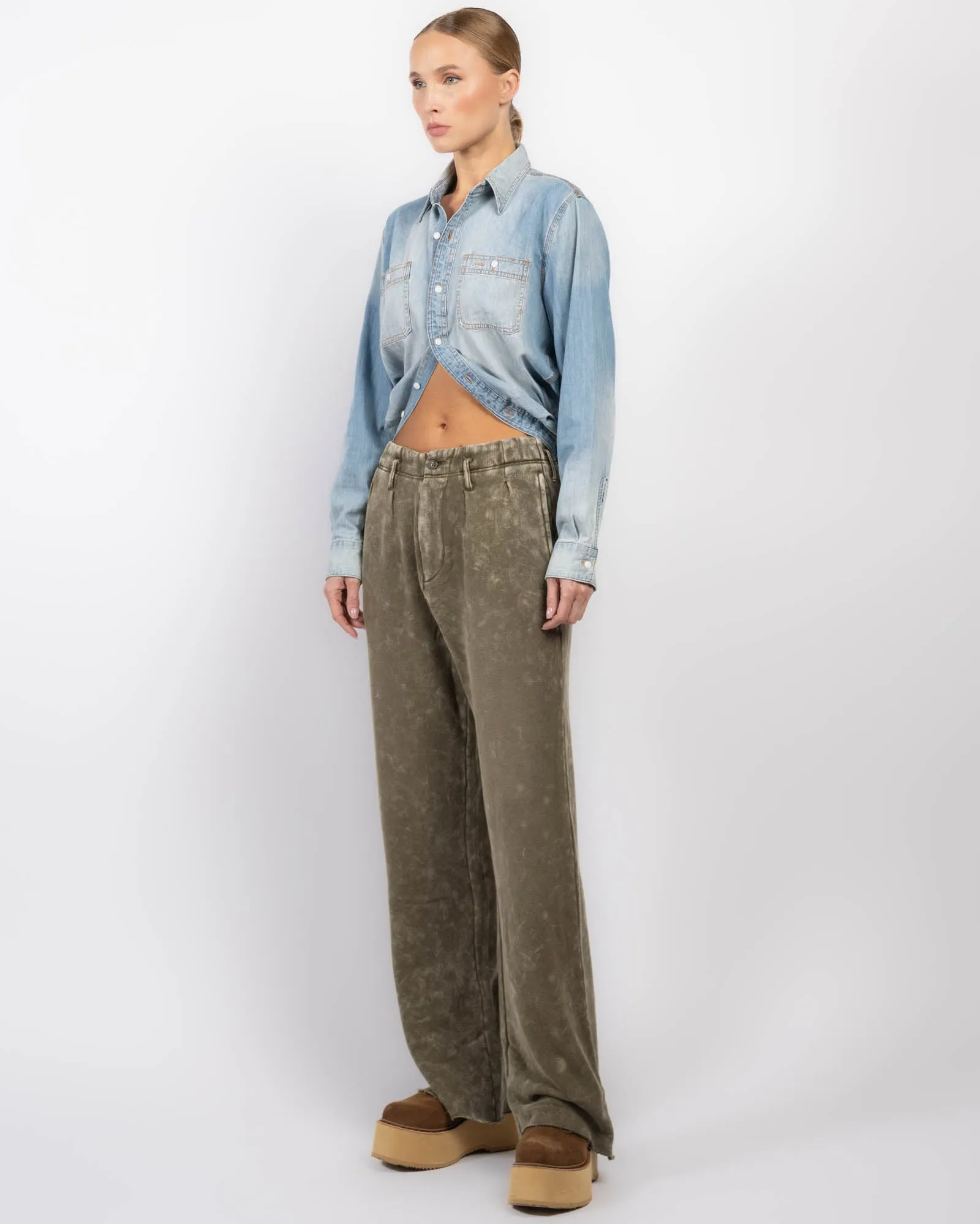 Wrap Denim Shirt sold by TNT Fashion product image thumbnail 4