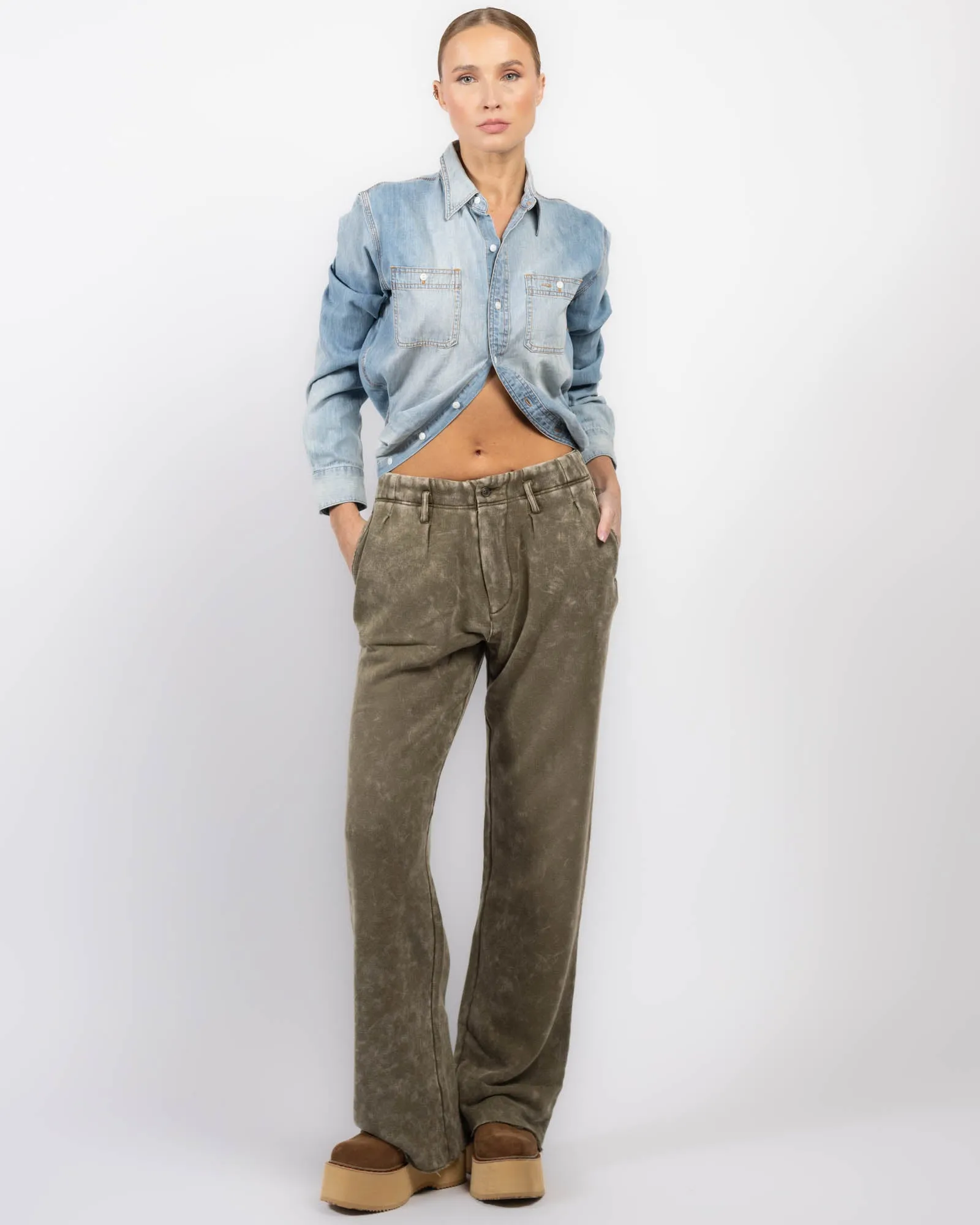 Wrap Denim Shirt sold by TNT Fashion product image thumbnail 2