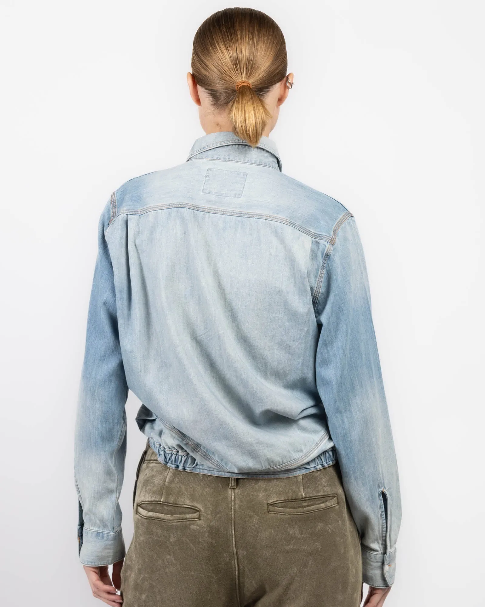 Wrap Denim Shirt sold by TNT Fashion product image thumbnail 3