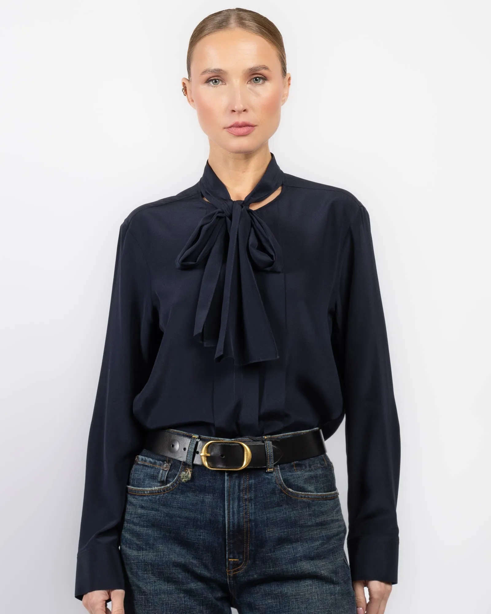 Tie Neck Top sold by TNT Fashion