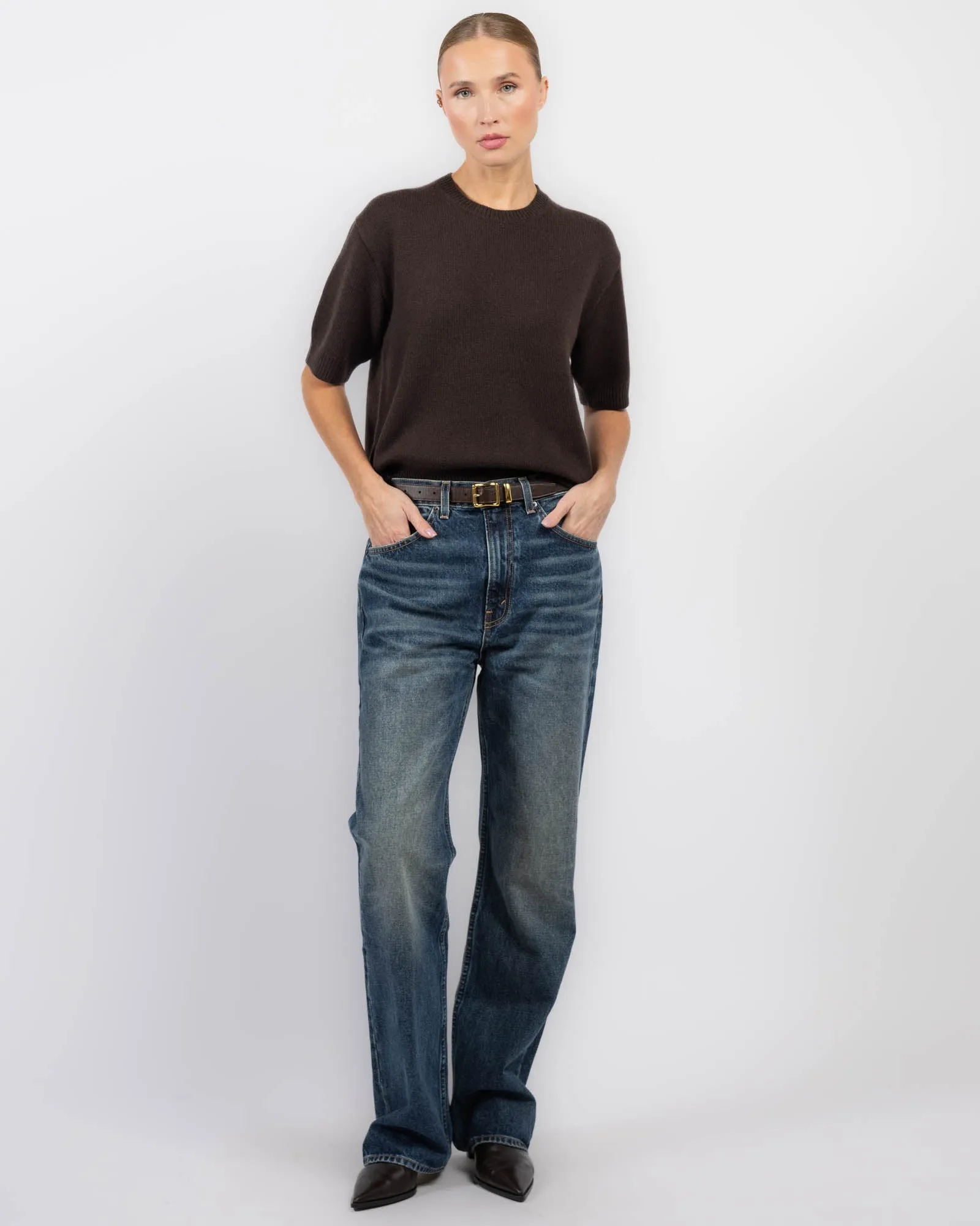 Crop Cashmere Tee sold by TNT Fashion product image thumbnail 2