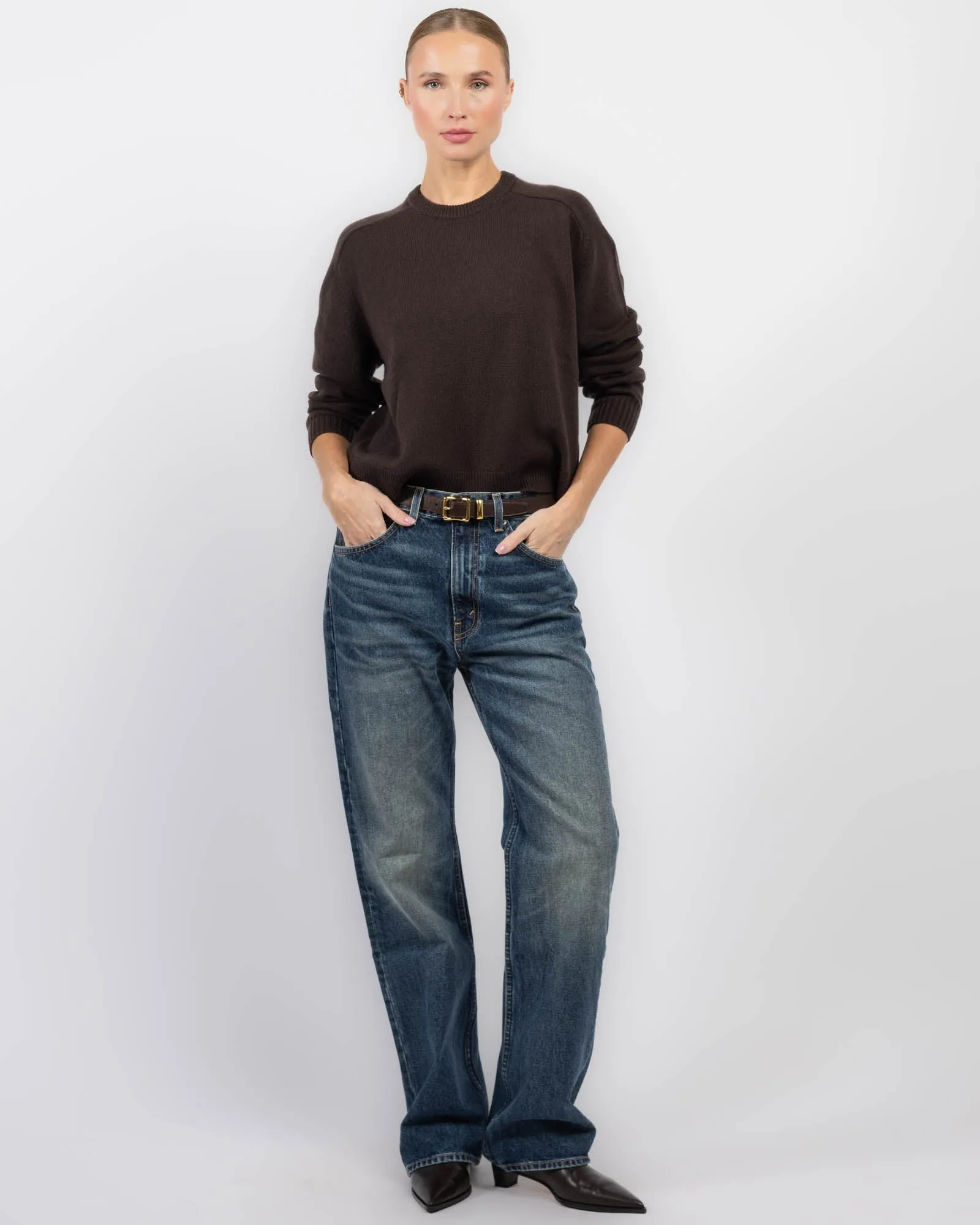 Crop Crewneck Sweater sold by TNT Fashion product image thumbnail 2