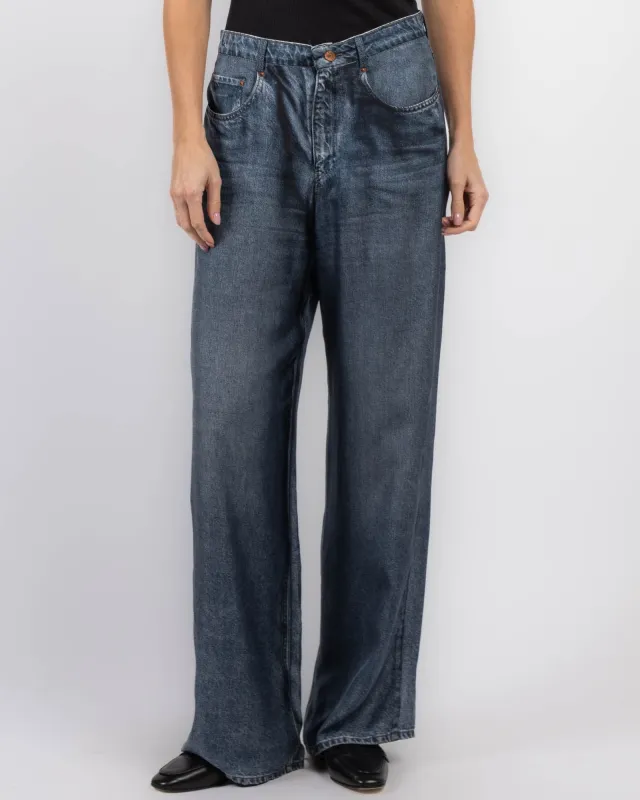 Denim Printed Pants sold by TNT Fashion