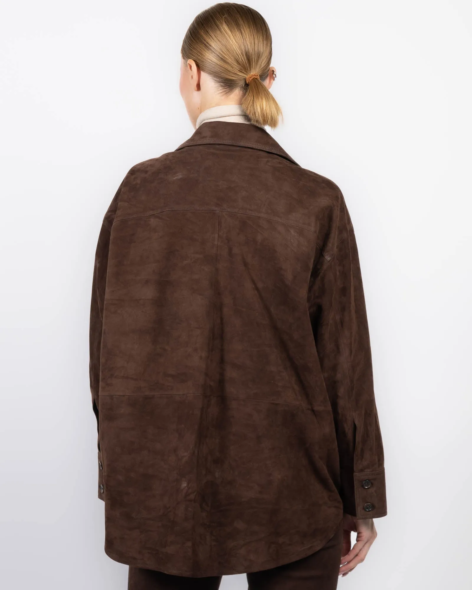 Catarine Lamb Suede Jacket sold by TNT Fashion product image thumbnail 3