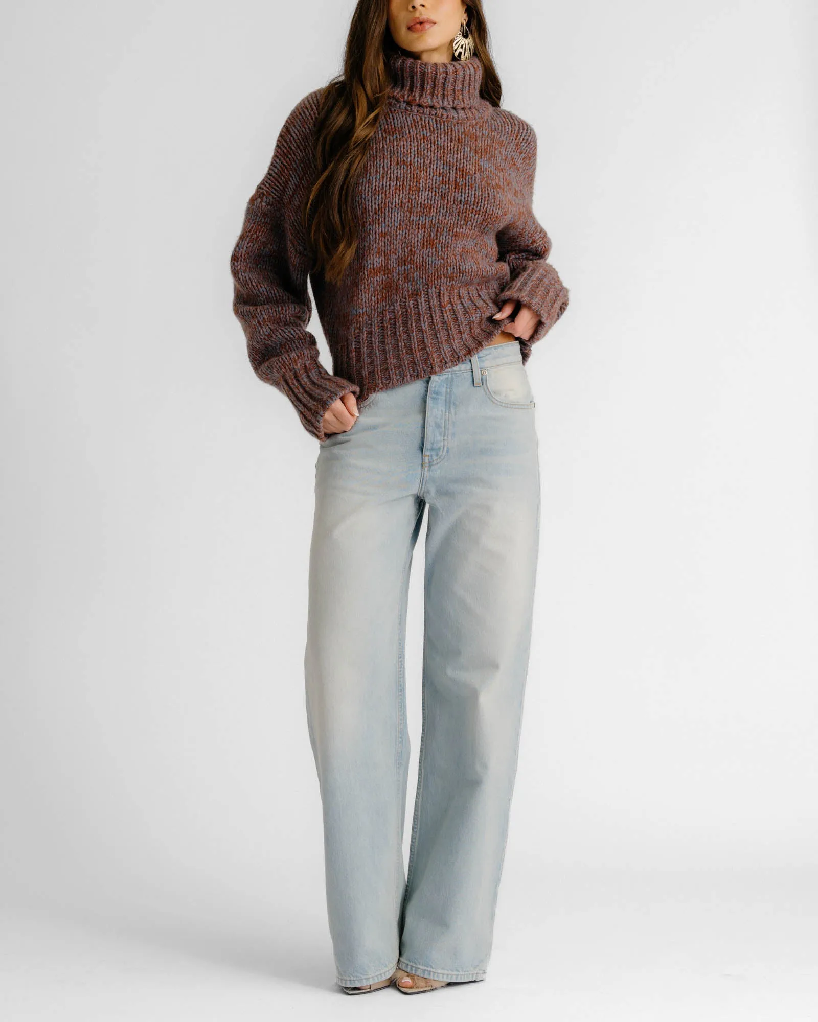 Darcey Crop Turtleneck sold by TNT Fashion product image thumbnail 2