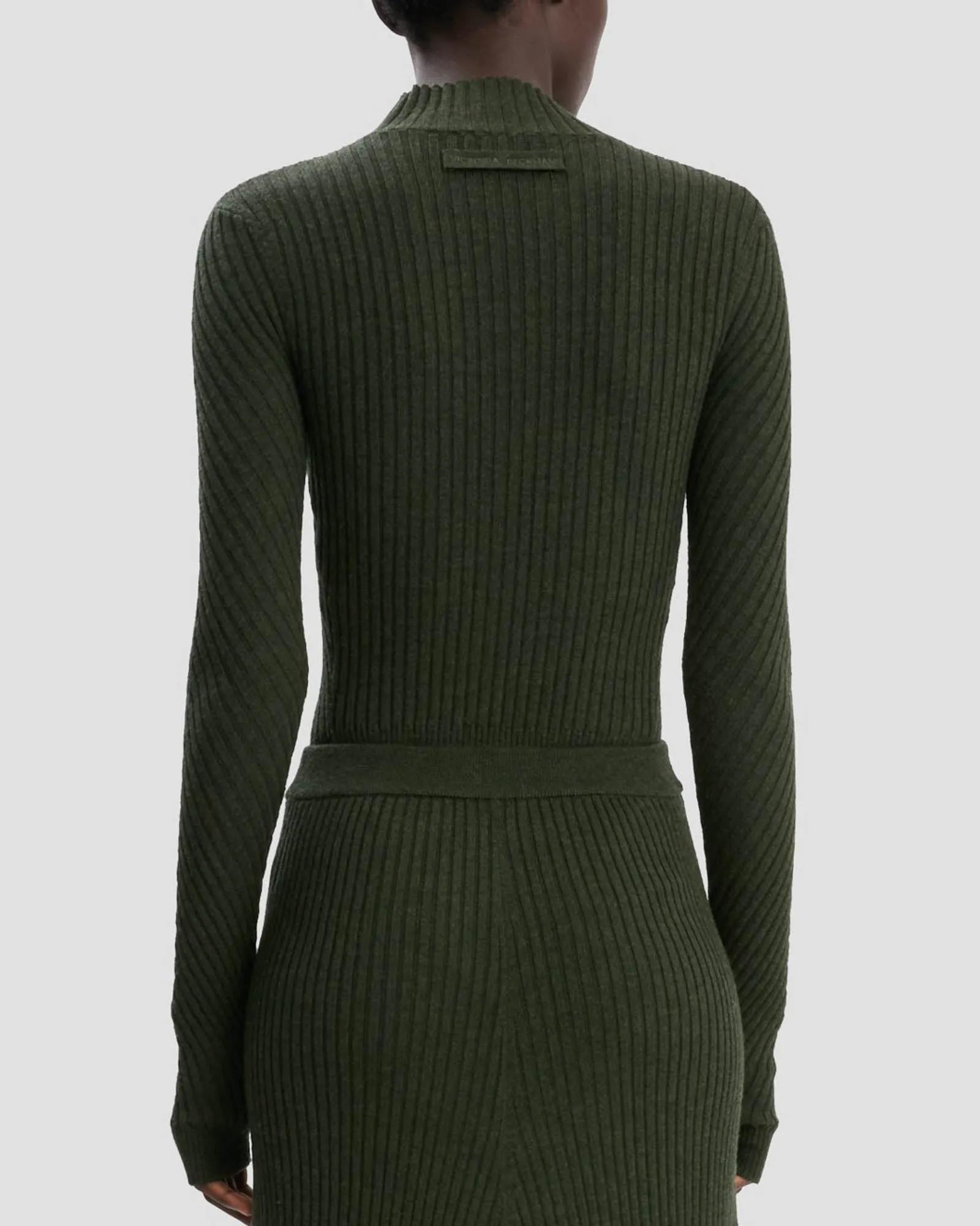 Ribbed Long Sleeve Polo Top sold by TNT Fashion product image thumbnail 3