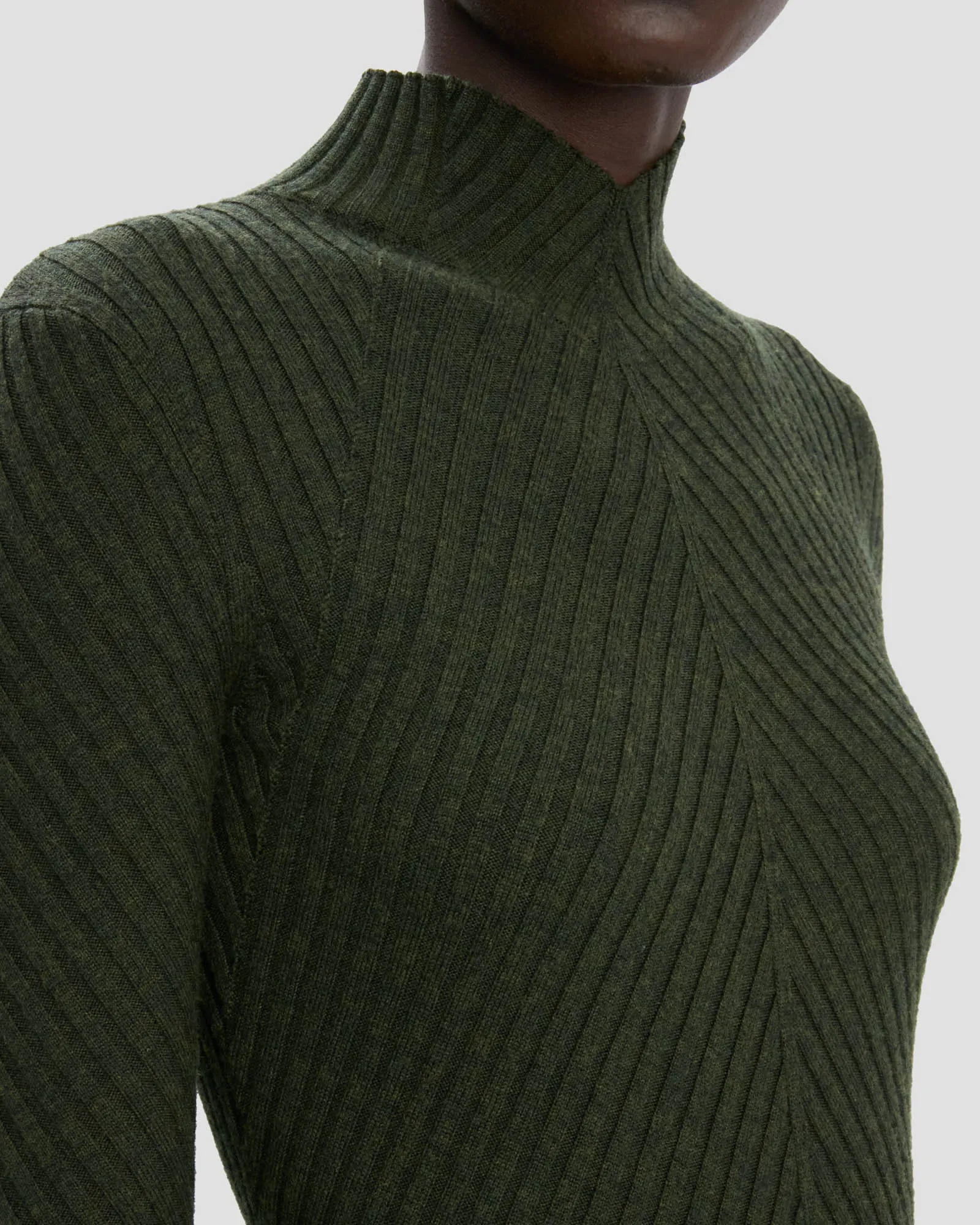 Ribbed Long Sleeve Polo Top sold by TNT Fashion product image thumbnail 5