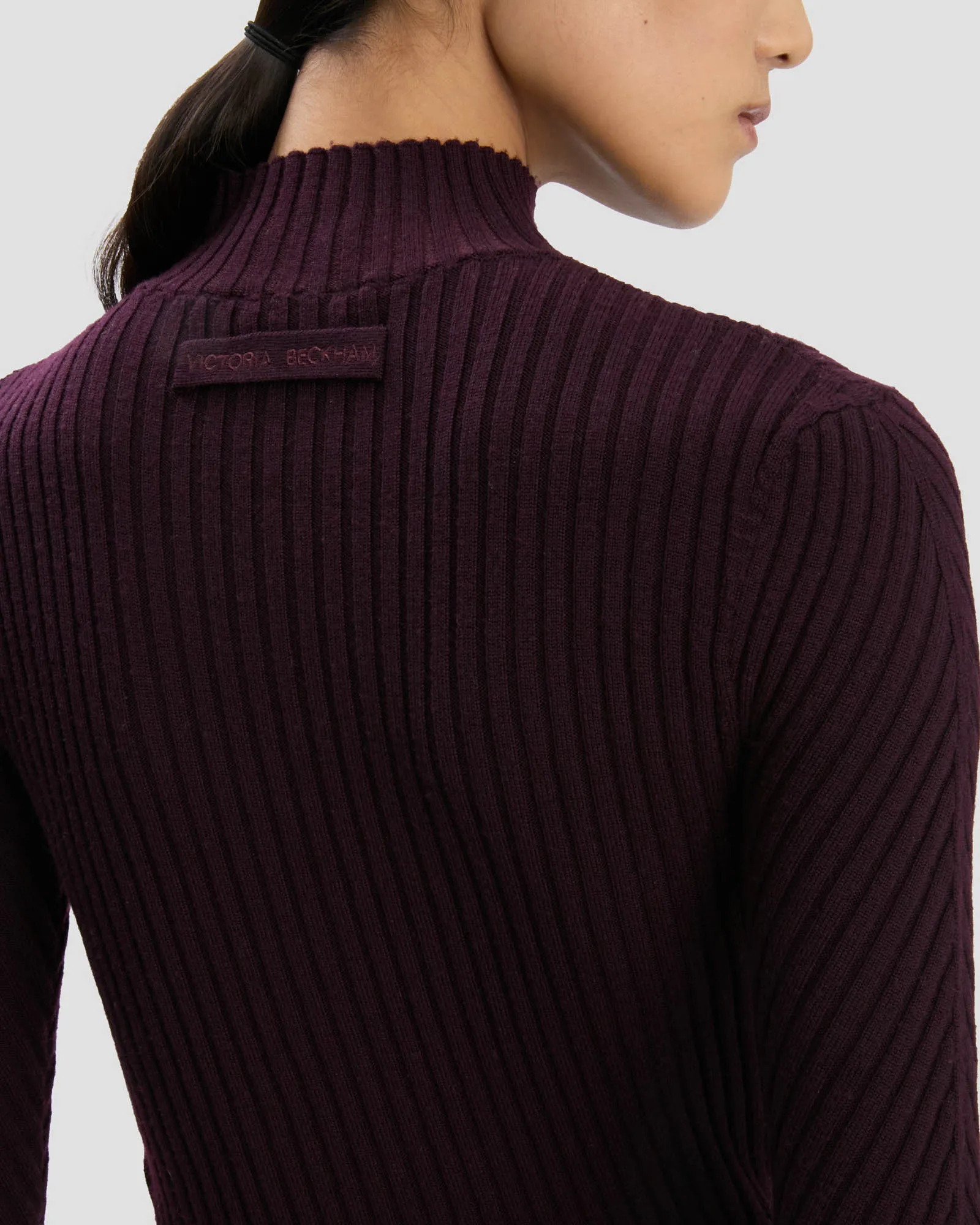 Ribbed Long Sleeve Polo Top sold by TNT Fashion product image thumbnail 5
