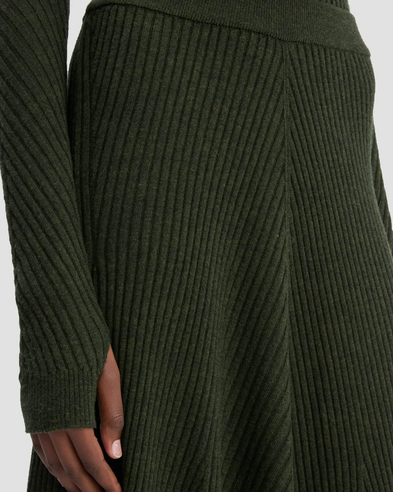 Ribbed Midi Skirt sold by TNT Fashion product image thumbnail 5