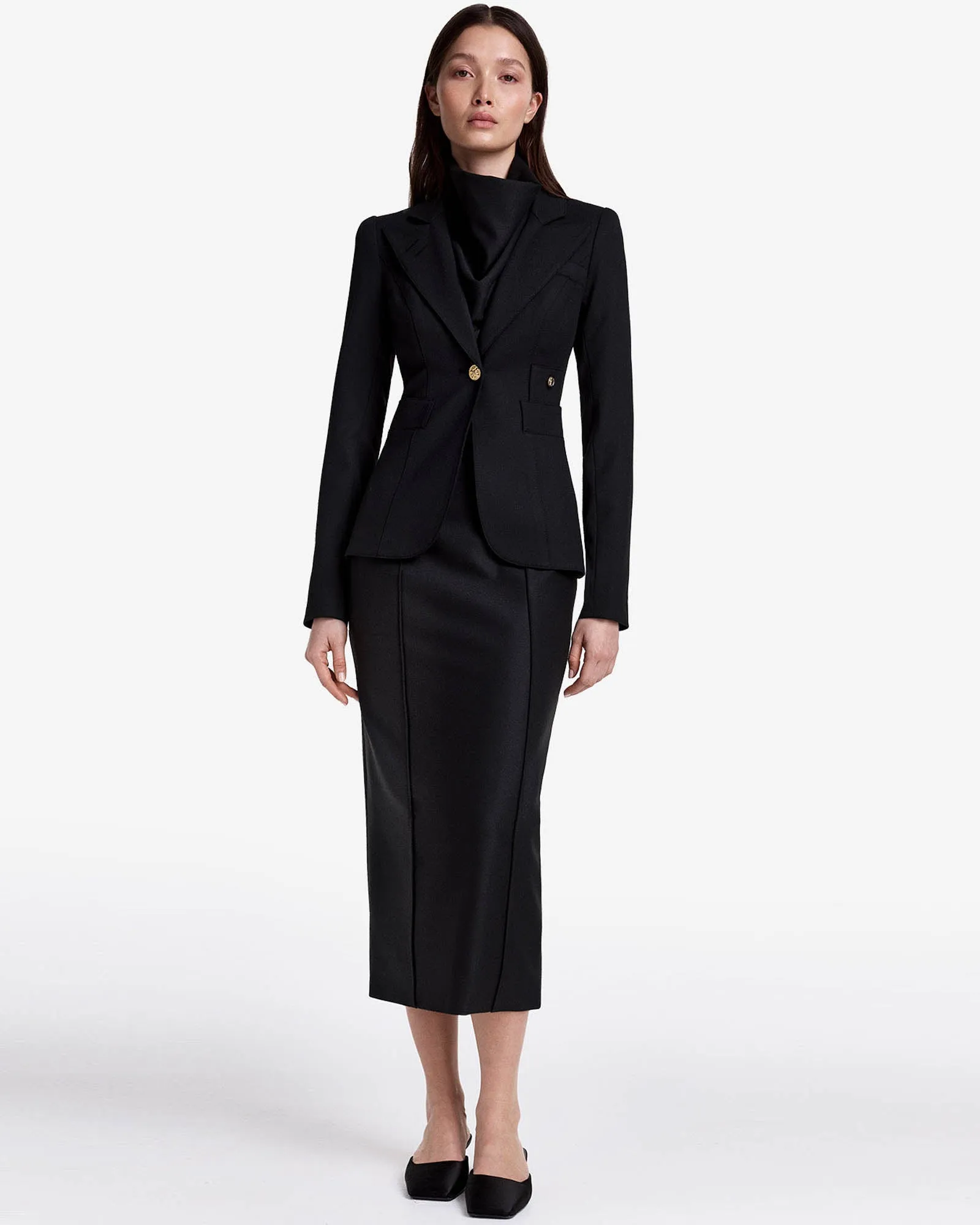 Funnel Neck Dress sold by TNT Fashion product image thumbnail 3
