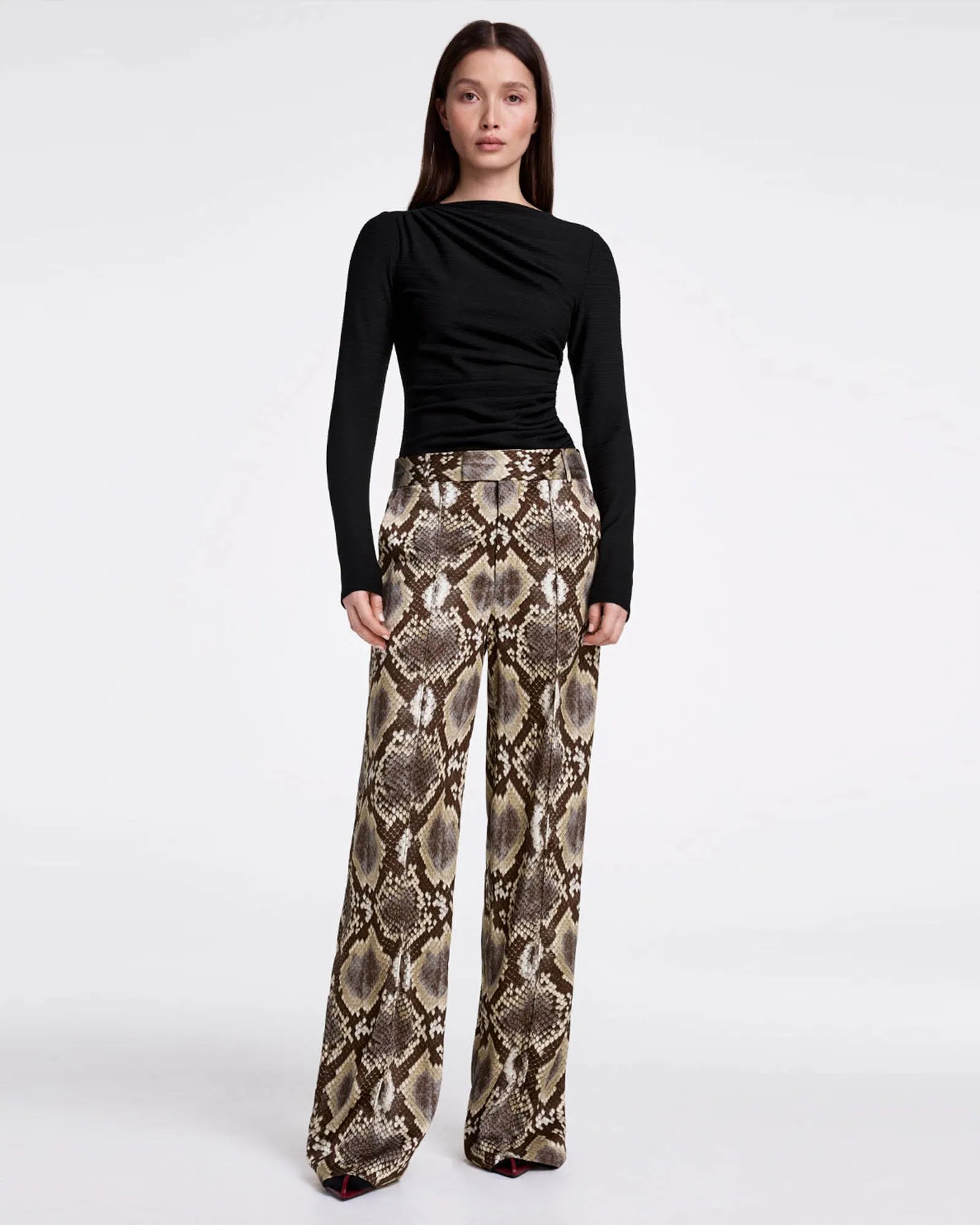 Ruched Knit Top sold by TNT Fashion product image thumbnail 2