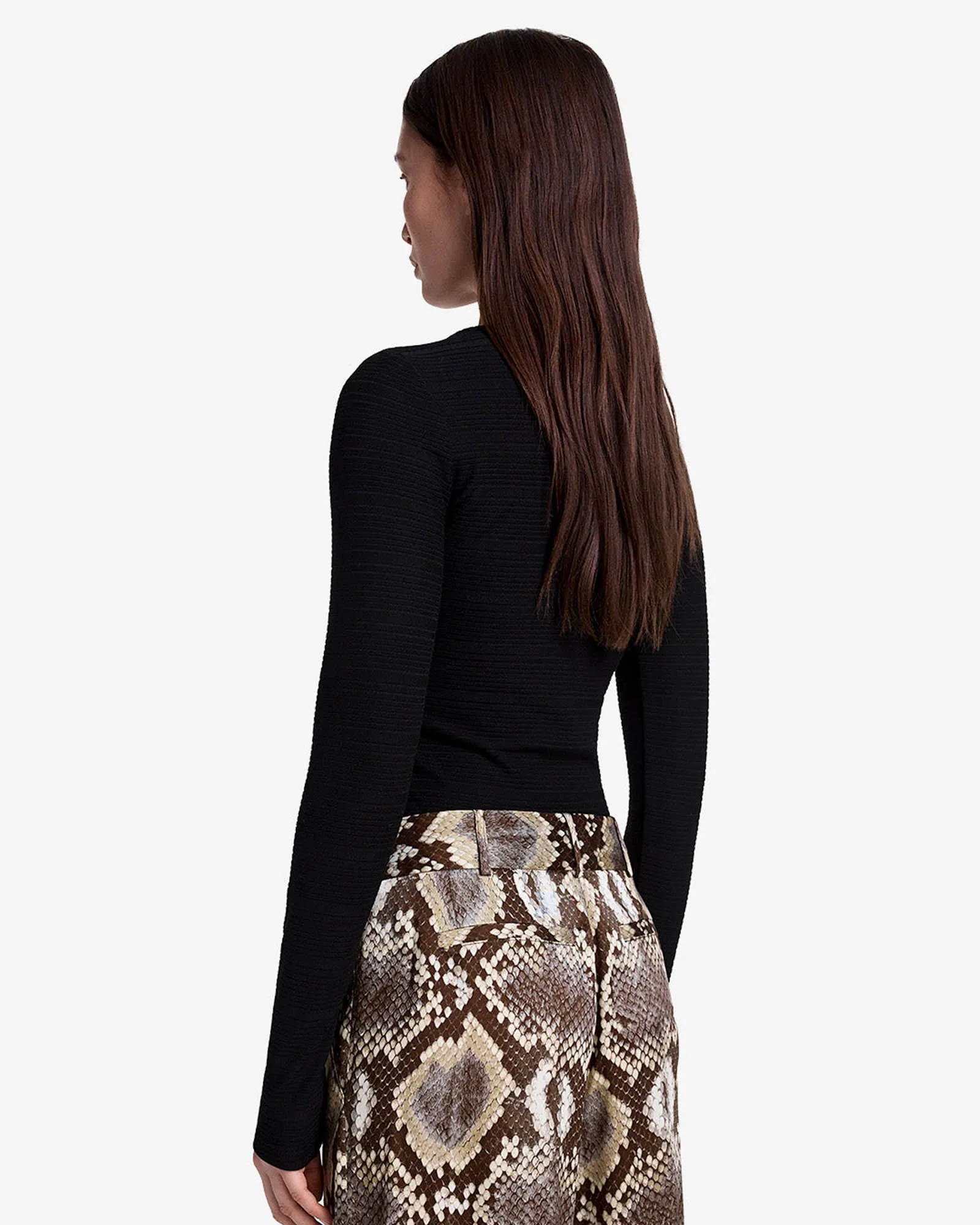 Ruched Knit Top sold by TNT Fashion product image thumbnail 3