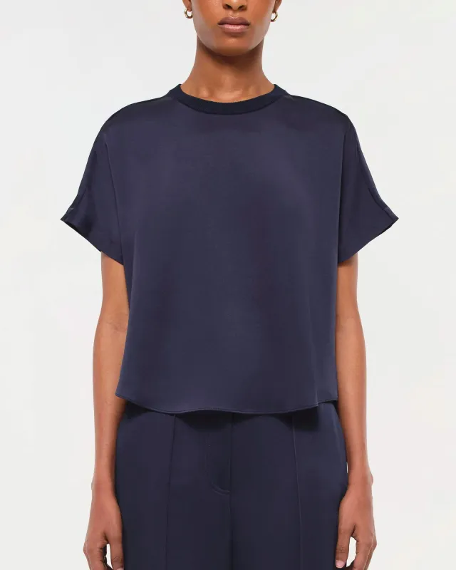 Addy Knit Back Tee sold by TNT Fashion