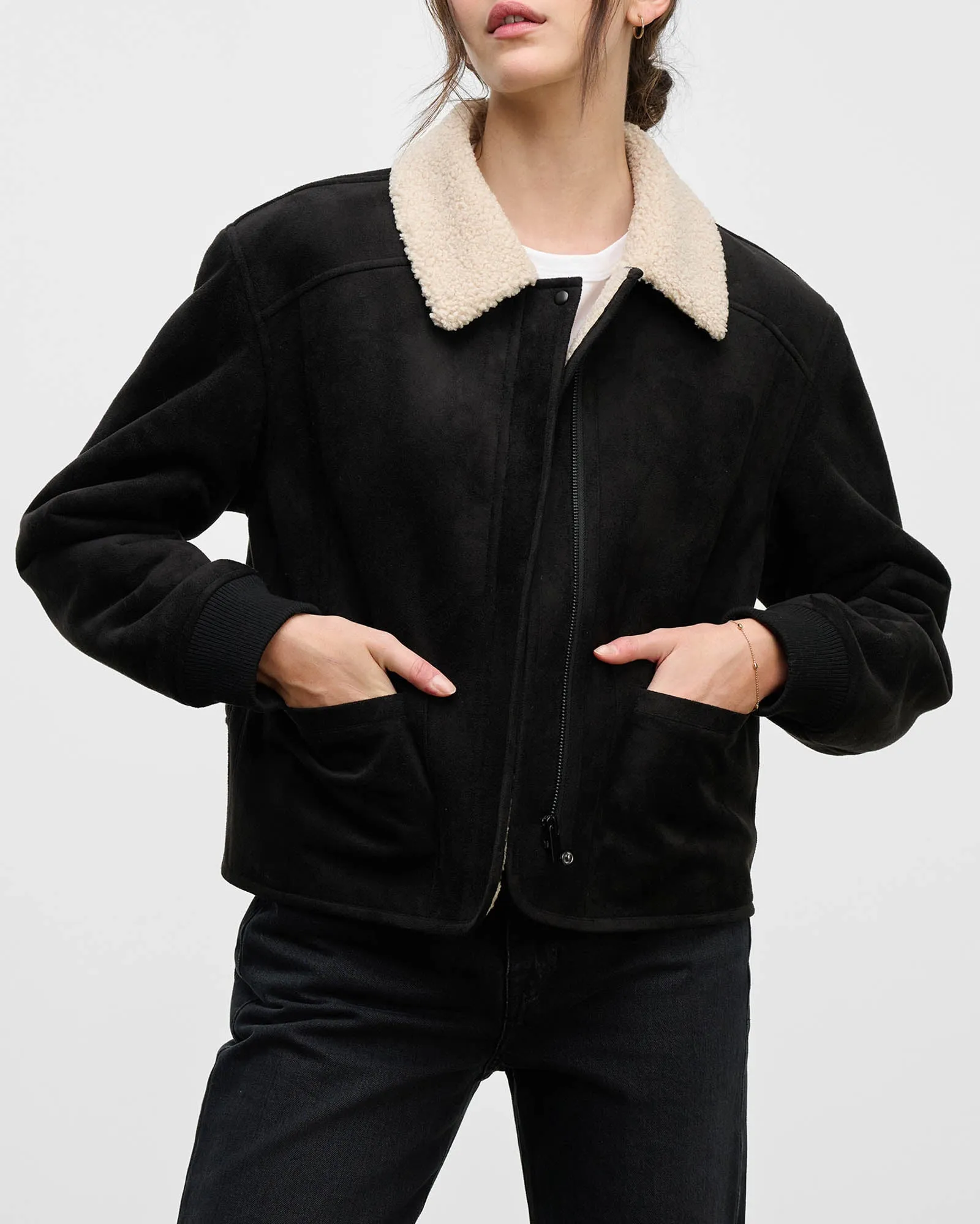 Lux Sherpa Jacket sold by TNT Fashion product image thumbnail 3
