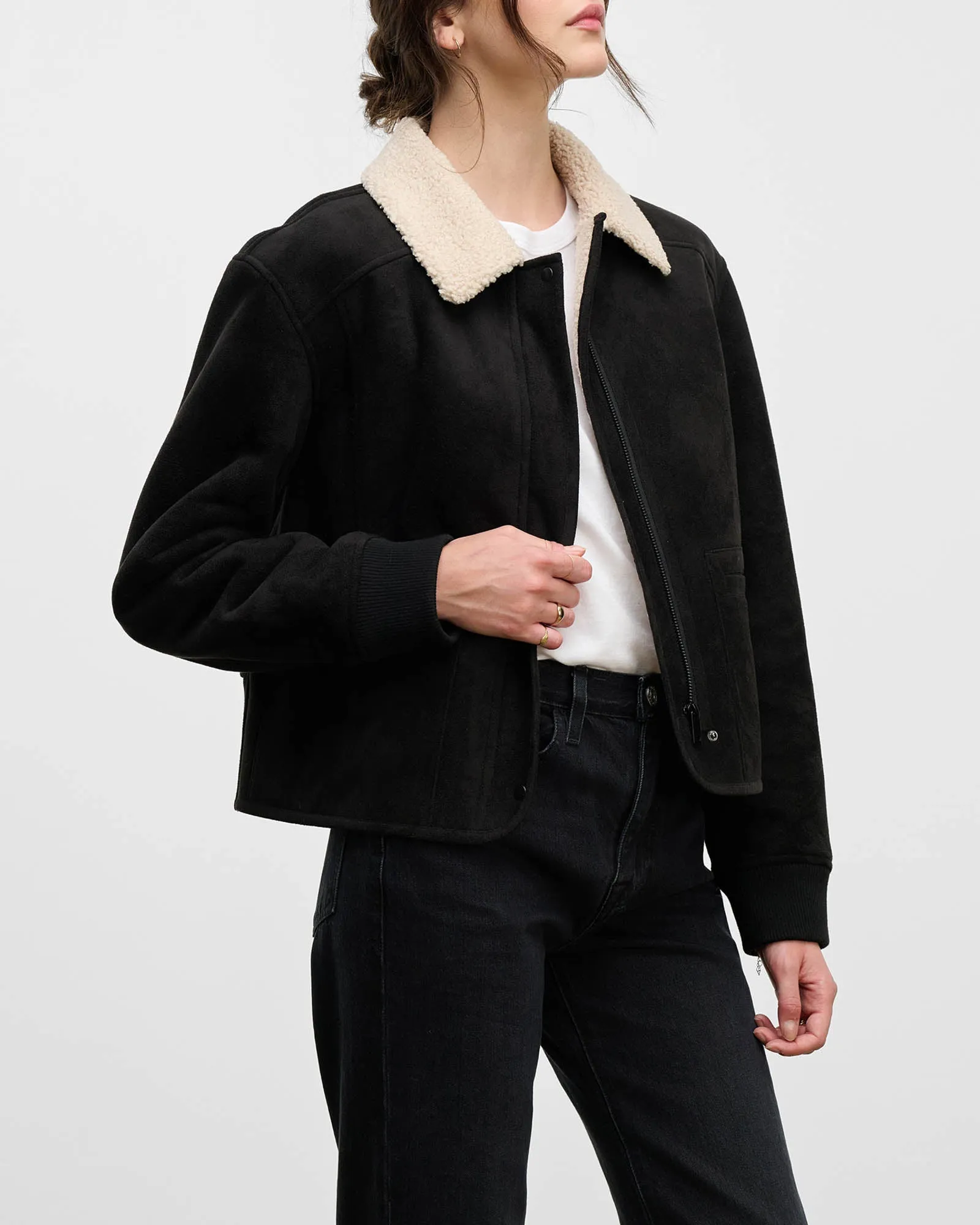 Lux Sherpa Jacket sold by TNT Fashion product image thumbnail 4