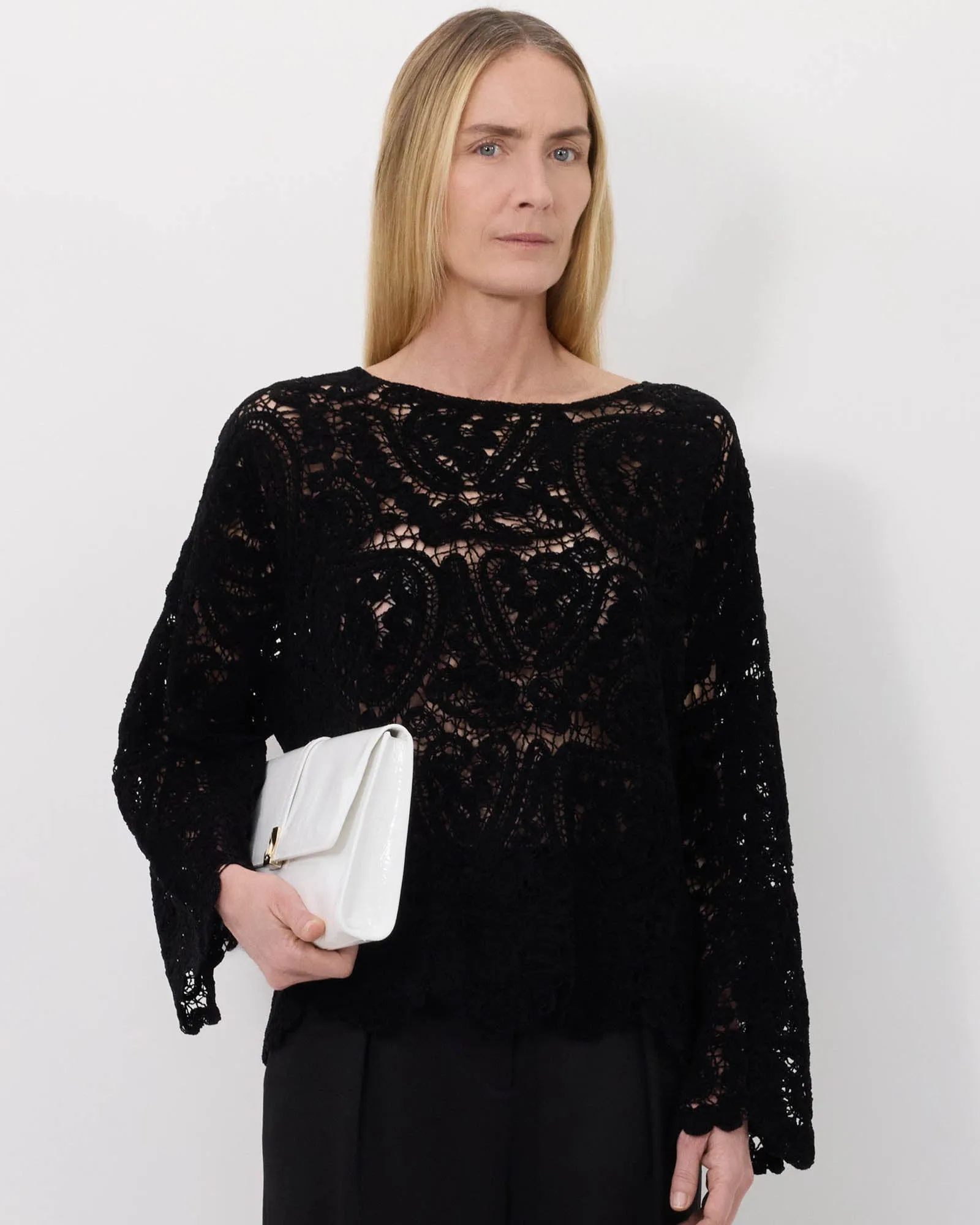 Arold Crochet Sweater sold by TNT Fashion