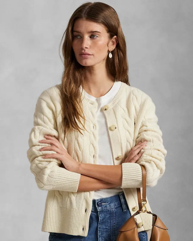 Cable Knit Cardigan sold by TNT Fashion