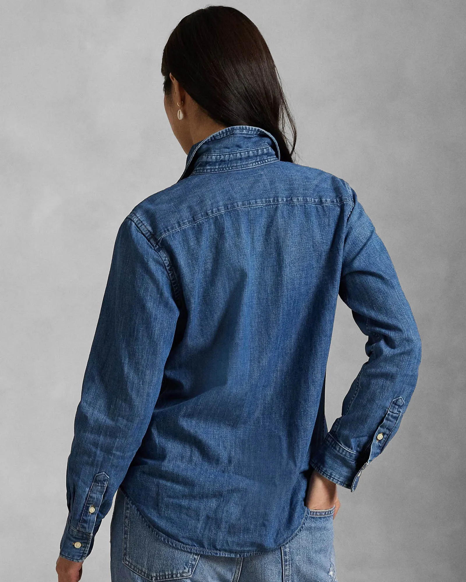 Denim Shirt sold by TNT Fashion product image thumbnail 3