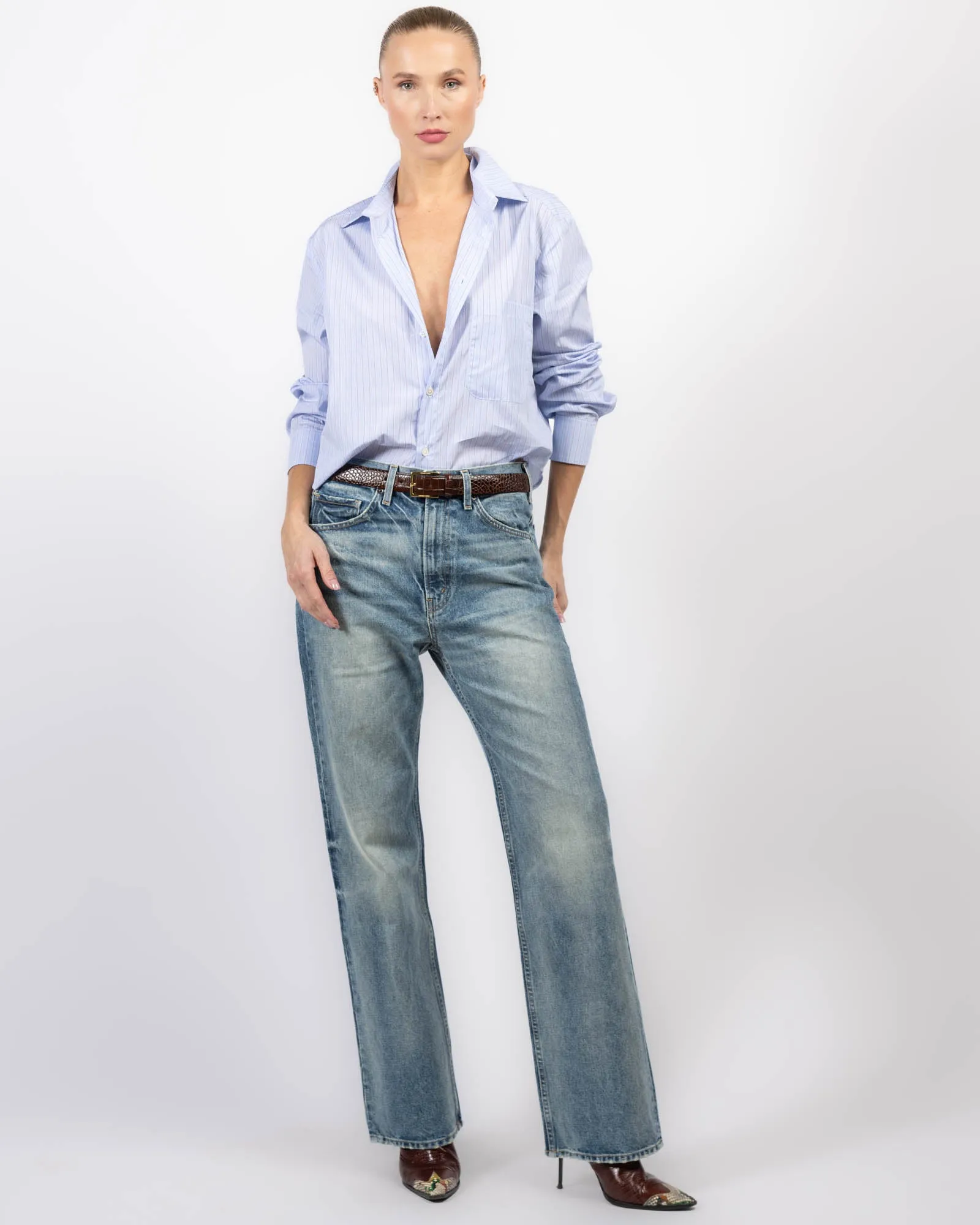 Belle Stripe Shirt sold by TNT Fashion product image thumbnail 2