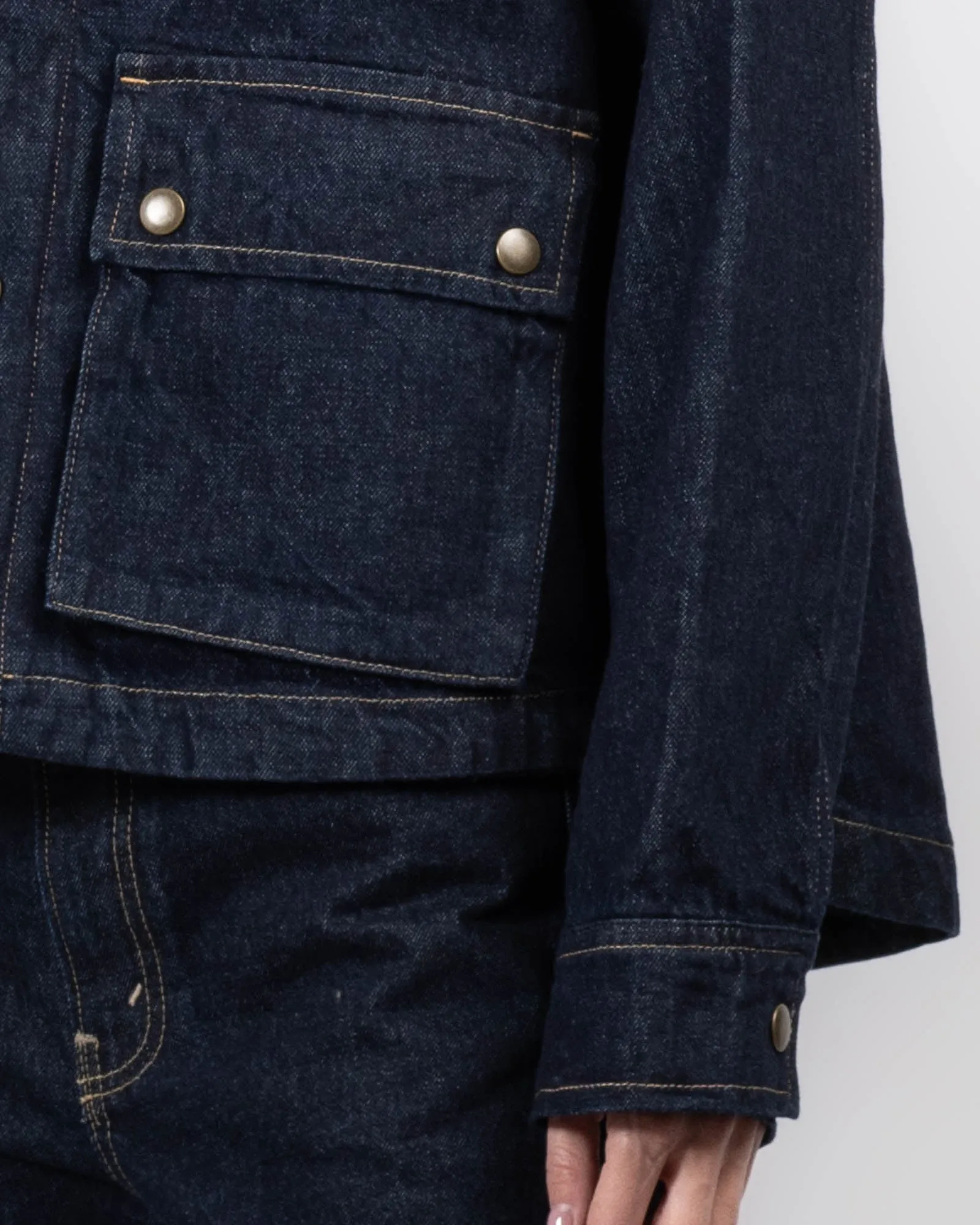 Denim Swing Jacket sold by TNT Fashion product image thumbnail 5