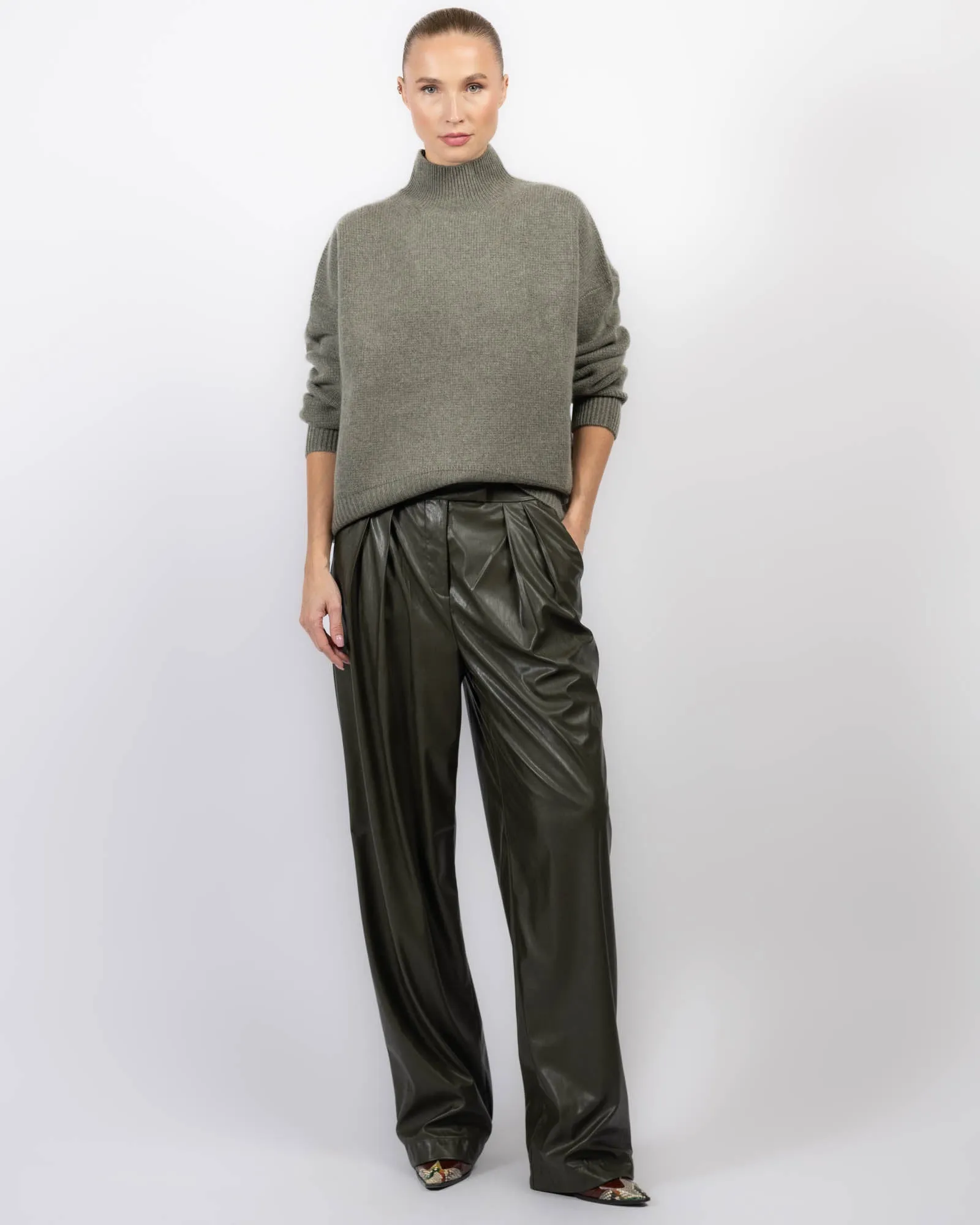 Nantes Mock Neck Sweater sold by TNT Fashion product image thumbnail 2