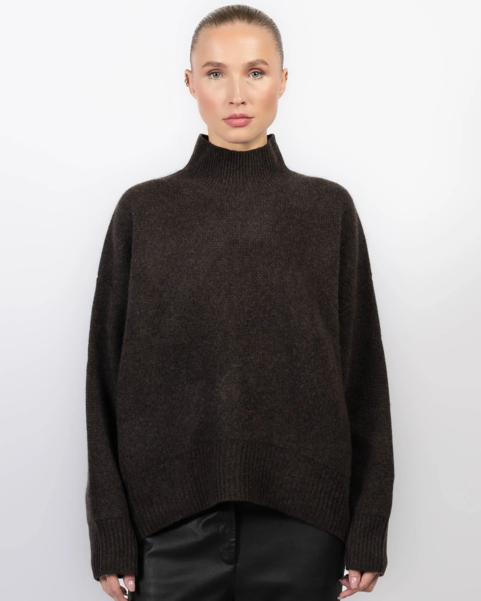 Nantes Mock Neck Sweater sold by TNT Fashion