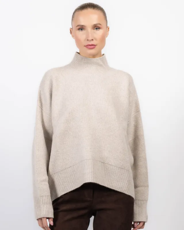 Nantes Mock Neck Sweater sold by TNT Fashion