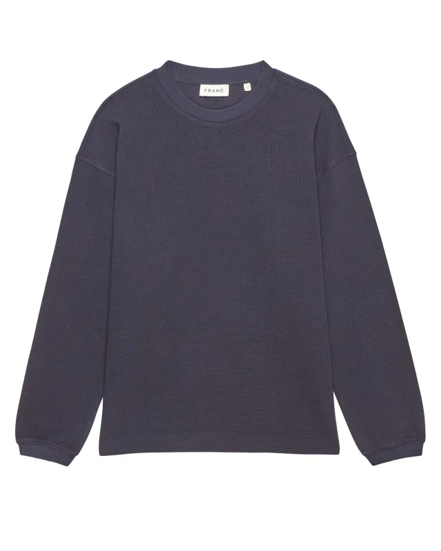 Long Sleeve Waffle Top sold by TNT Fashion