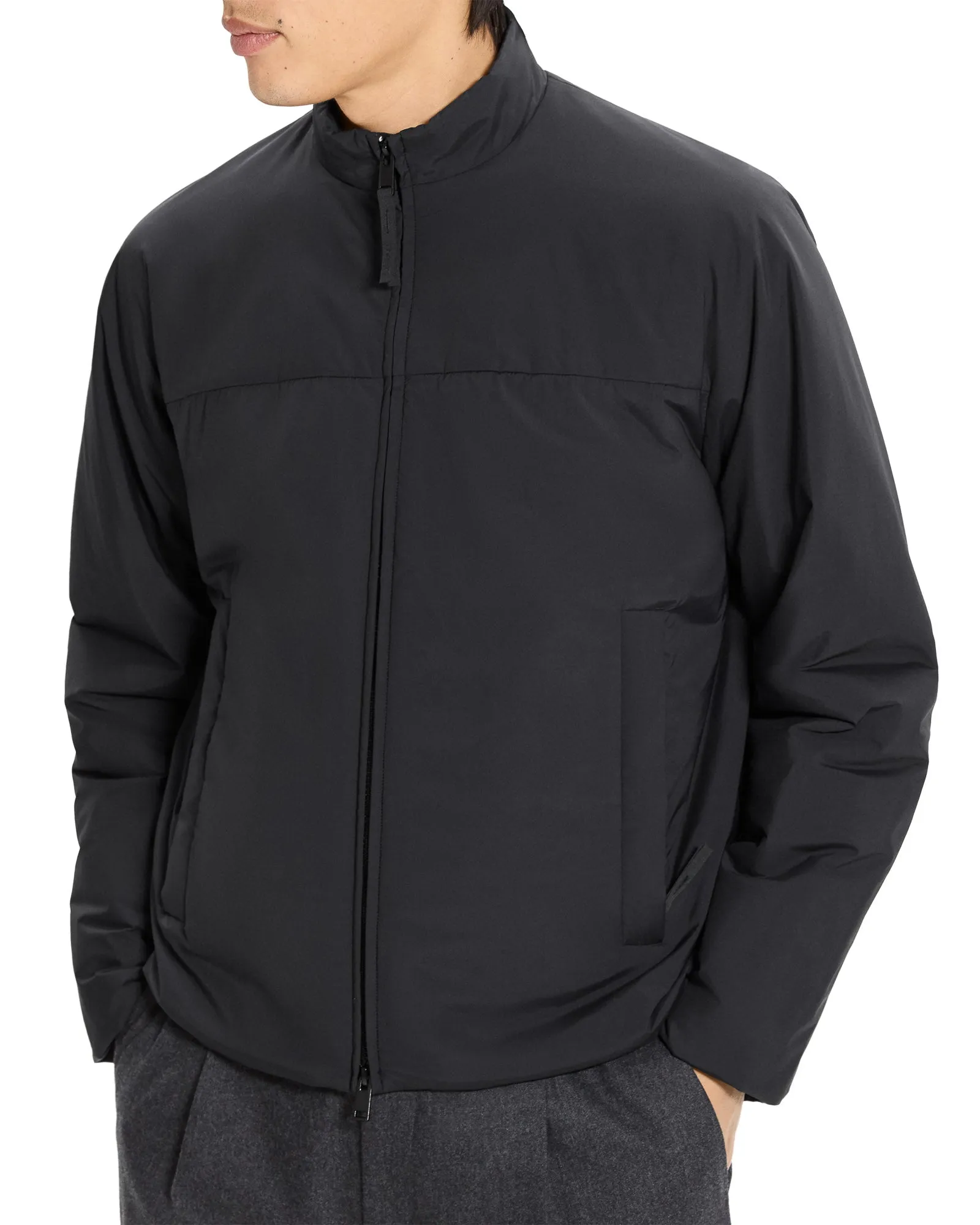 Layer Stand Collar Jacket sold by TNT Fashion product image thumbnail 3