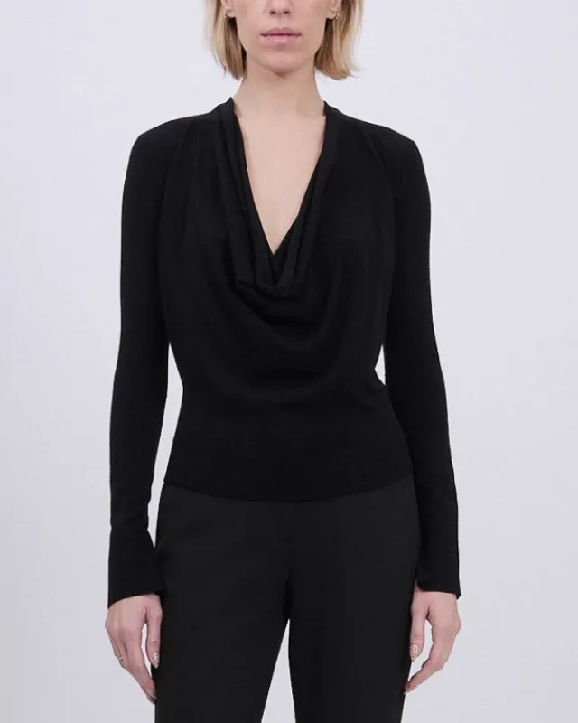 Natia Cowl Neck Top sold by TNT Fashion