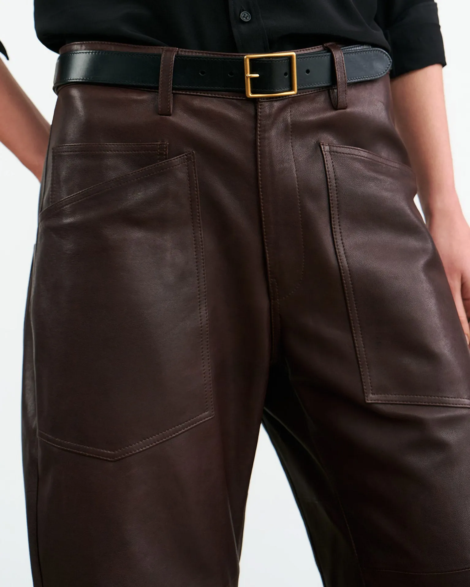 Shon Leather Pants sold by TNT Fashion product image thumbnail 4