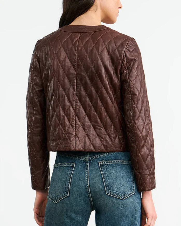 Amy Leather Jacket sold by TNT Fashion product image thumbnail 3