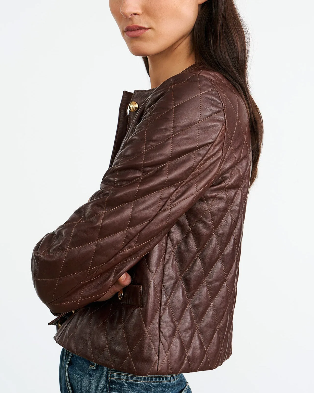Amy Leather Jacket sold by TNT Fashion product image thumbnail 4