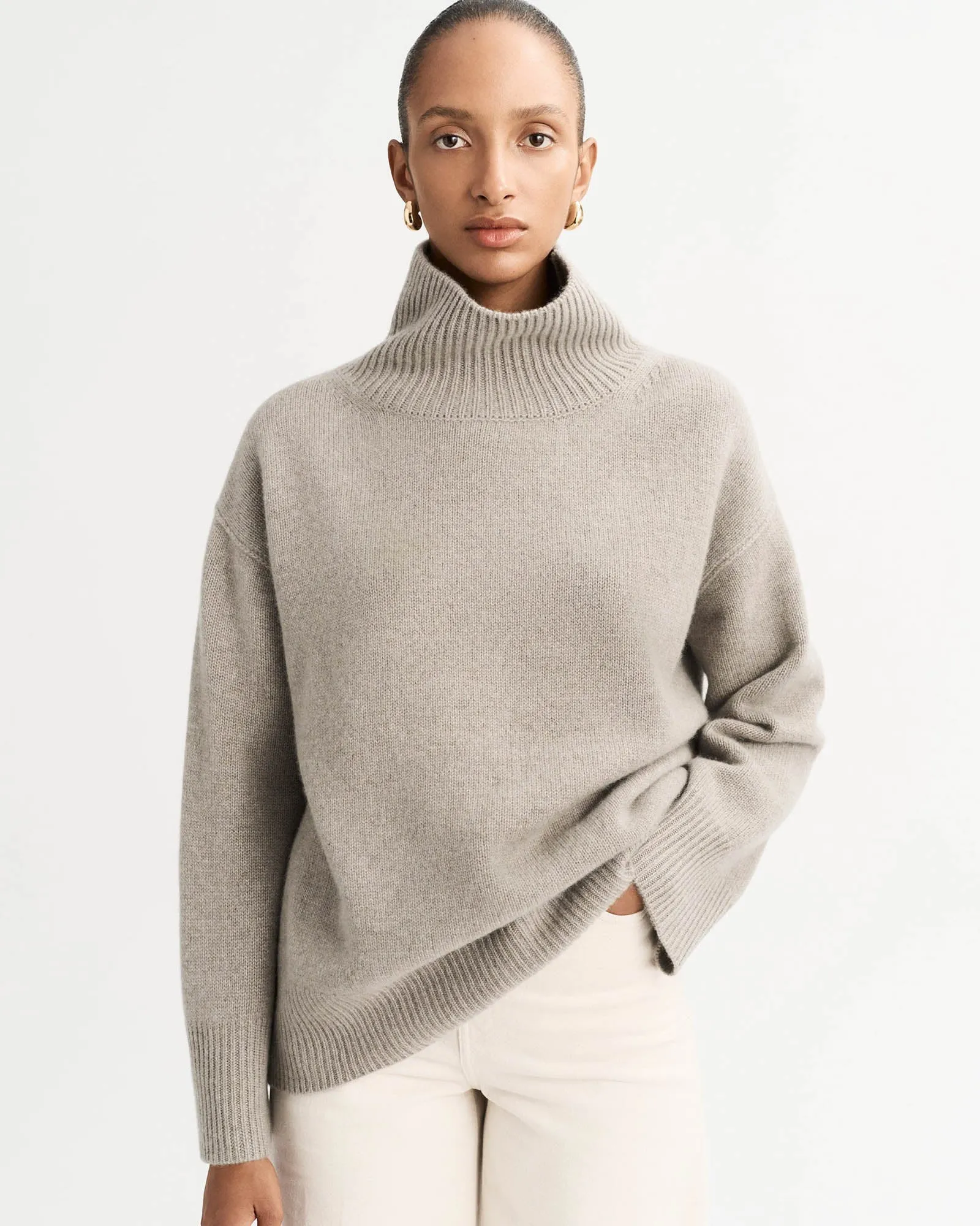 Boyfriend Turtleneck Sweater sold by TNT Fashion